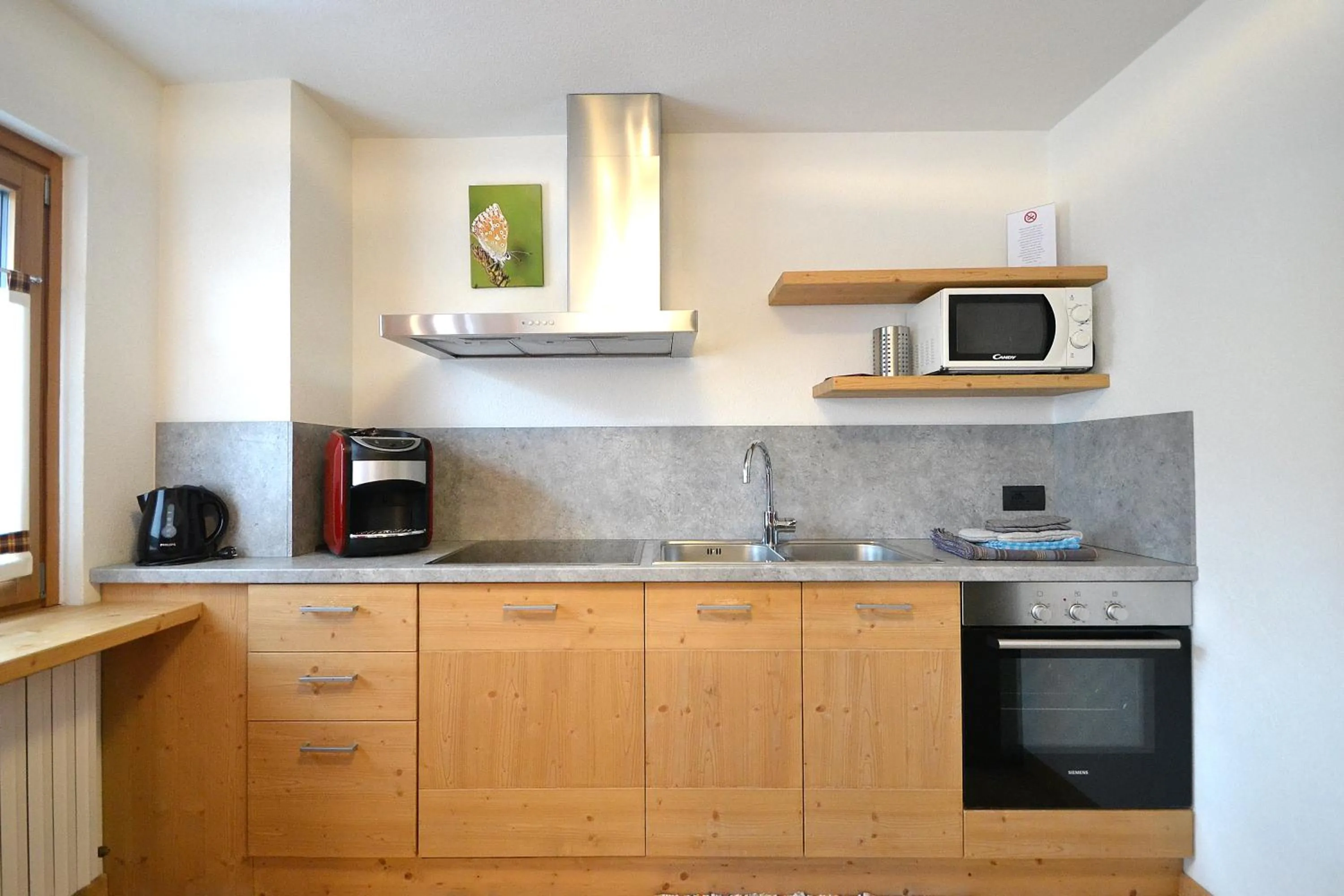 Kitchen or kitchenette in Appartamenti Calanda - Livigno Center