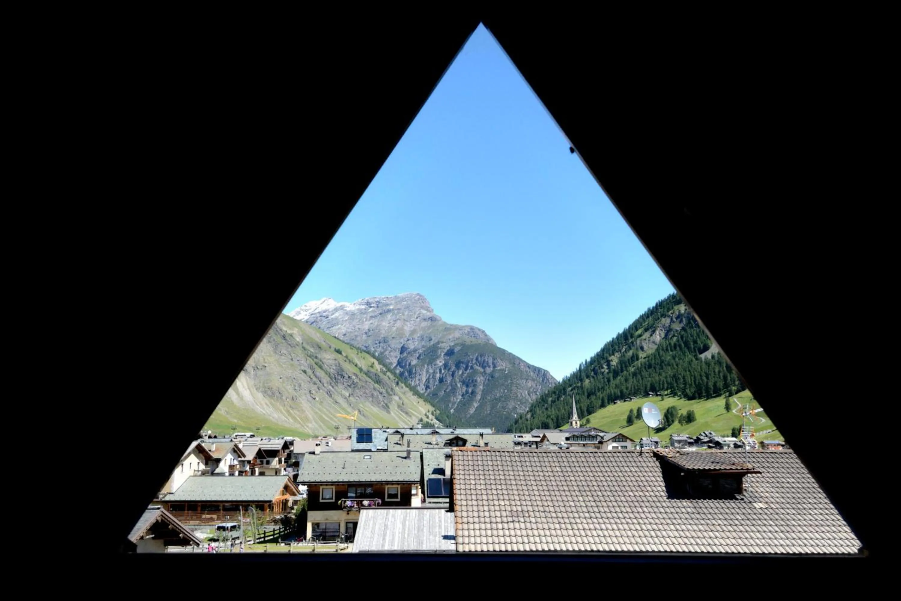 Mountain view in Appartamenti Calanda - Livigno Center