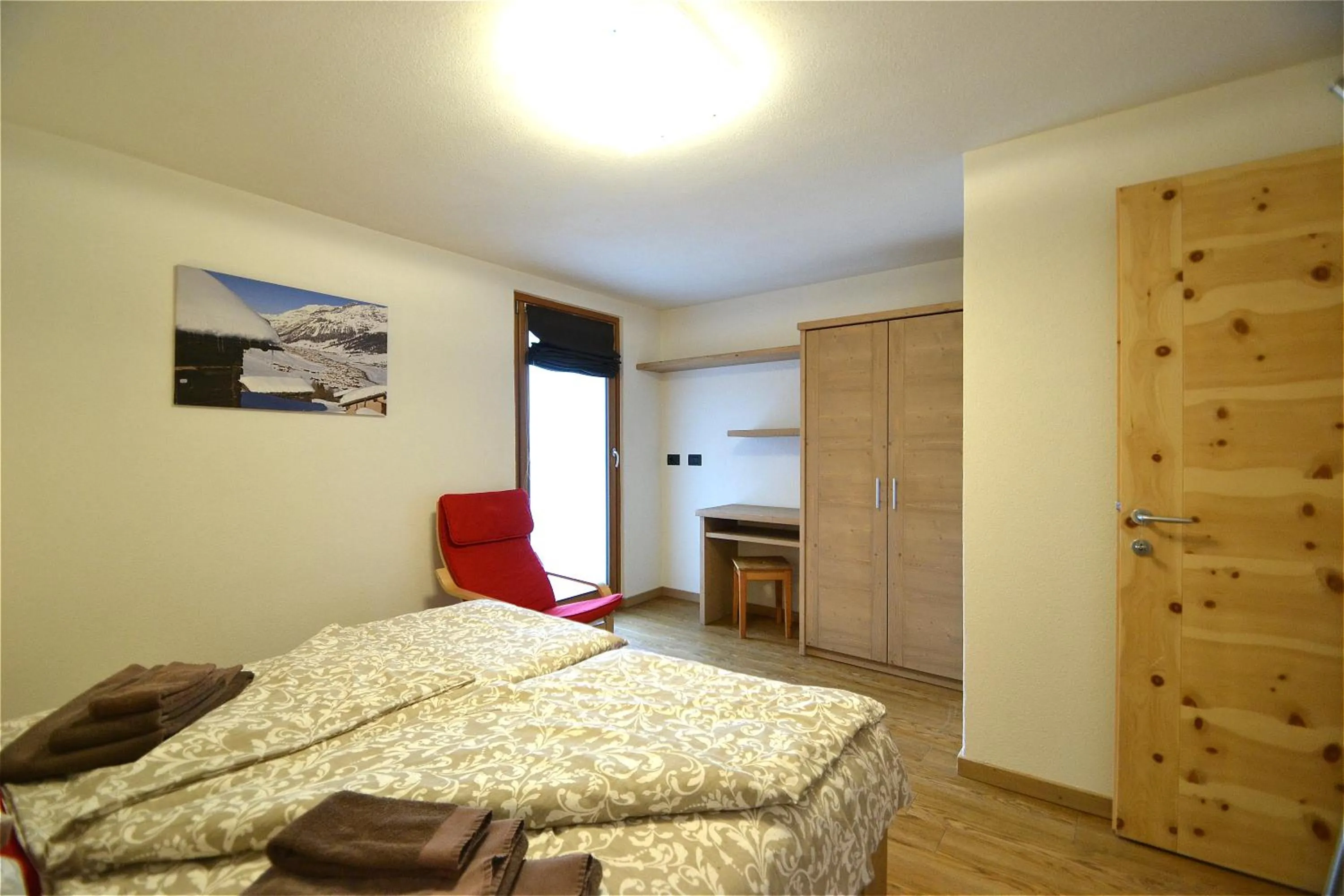 Bedroom, Bed in Appartamenti Calanda - Livigno Center