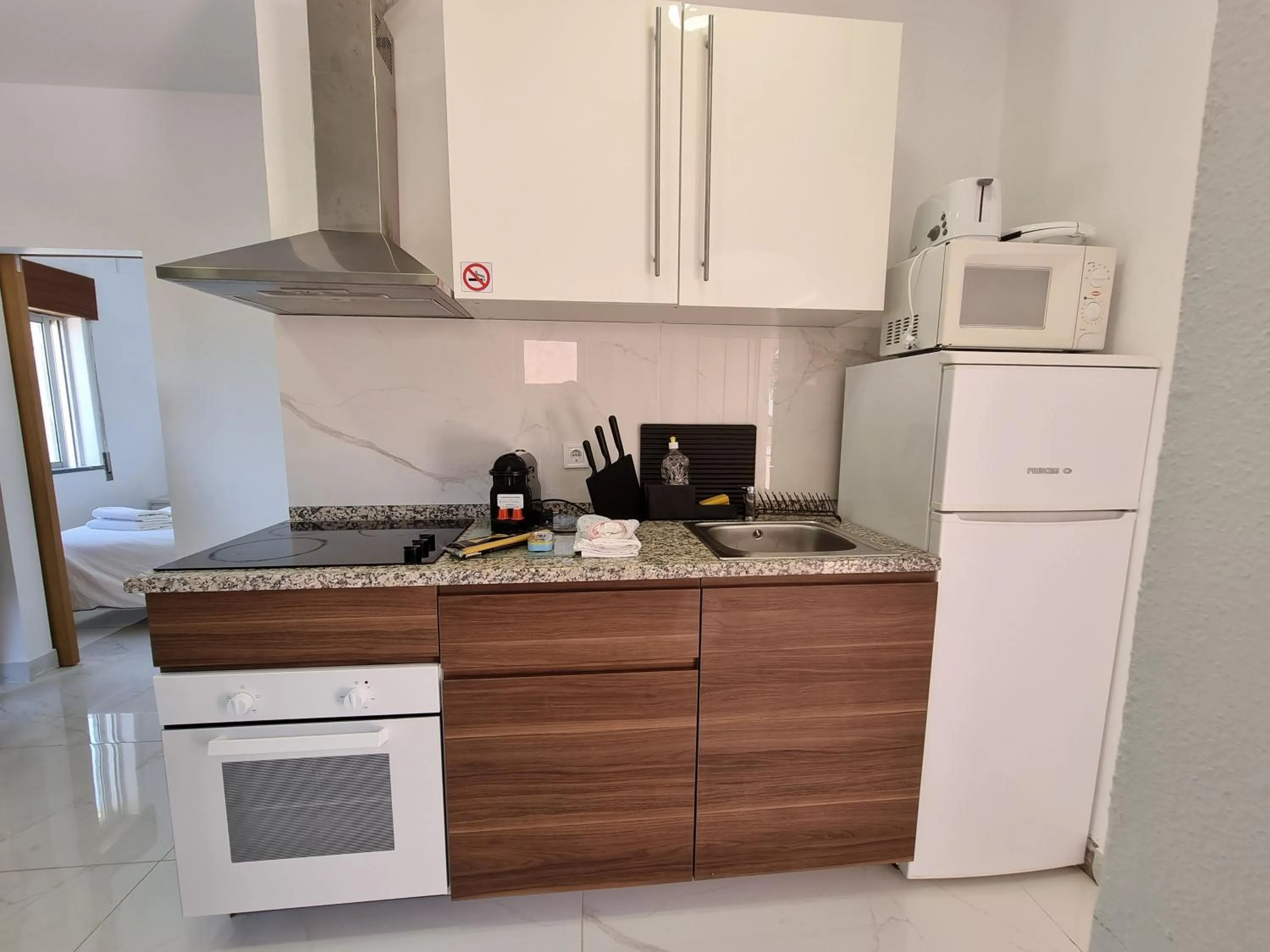 Kitchen or kitchenette in AAA Ana Albufeira Apartments