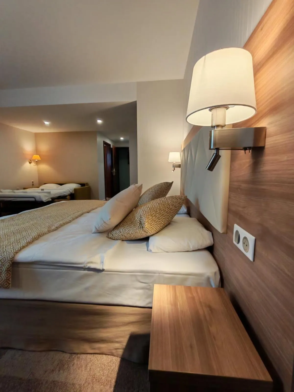 Bed in Hostellerie Saint Florent