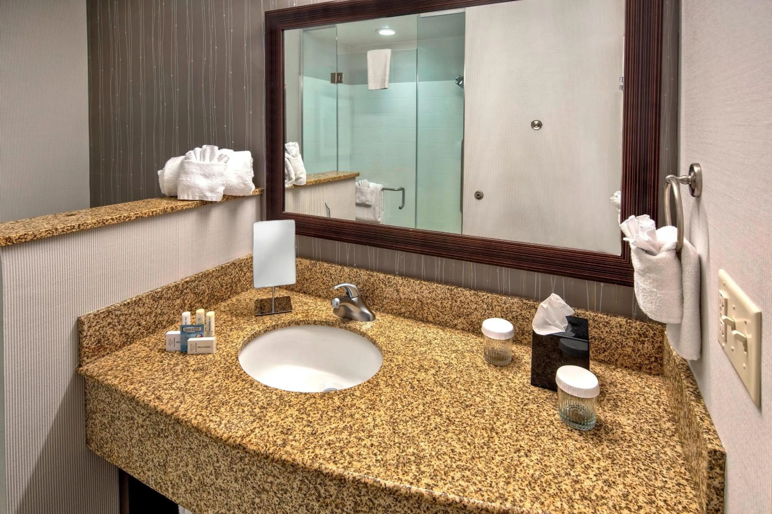 Bathroom in Courtyard by Marriott Alexandria