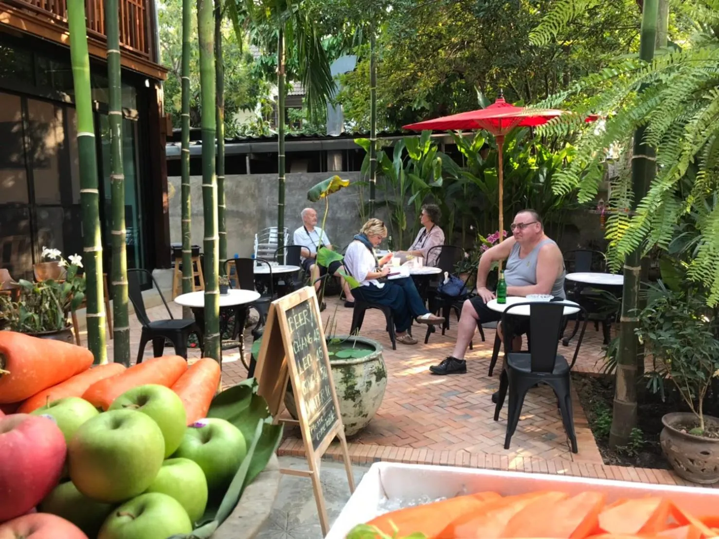 Patio in The Eight Ratvithi House