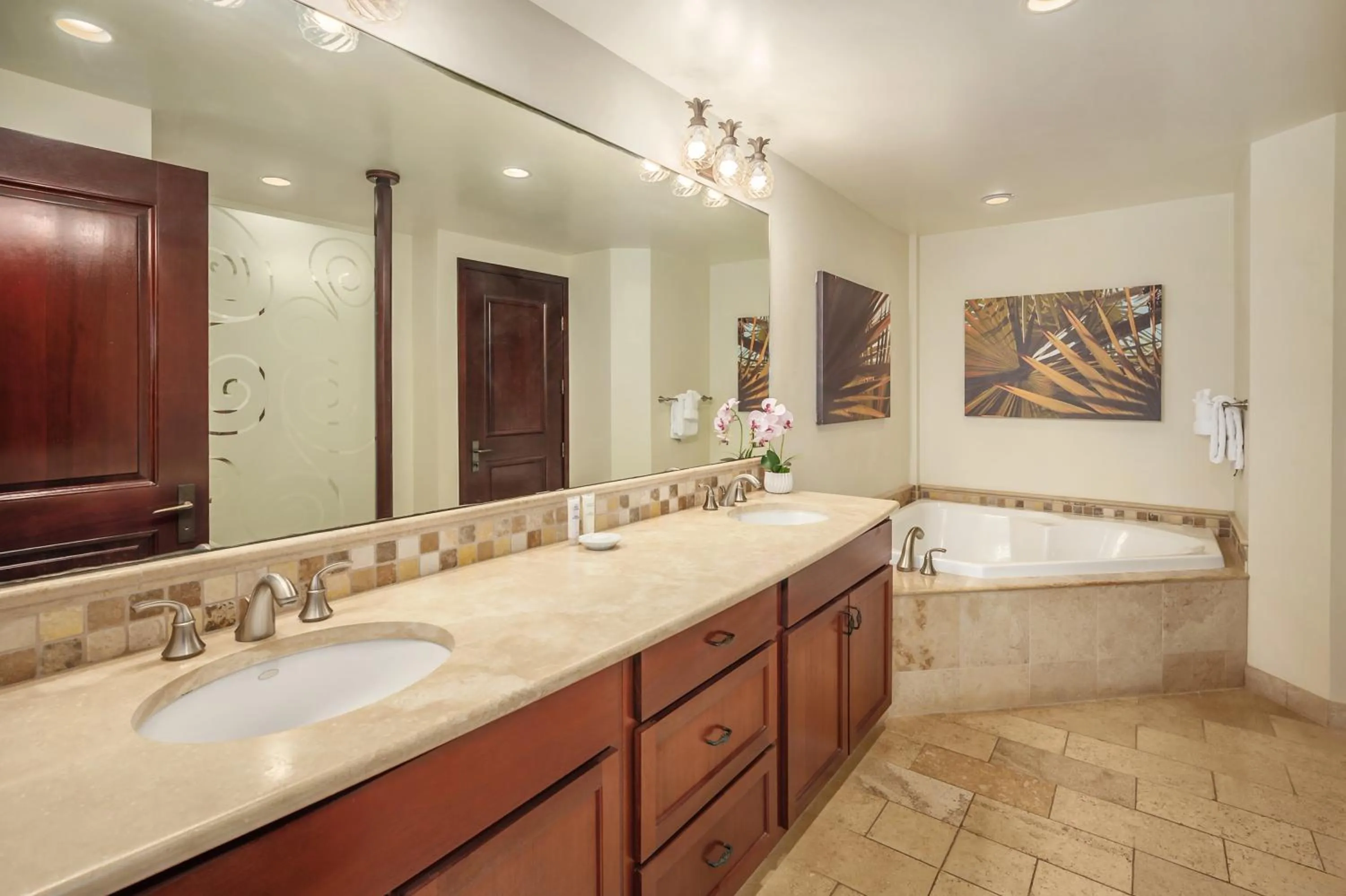Bathroom in Waipouli Beach Resort and Spa Kauai by OUTRIGGER