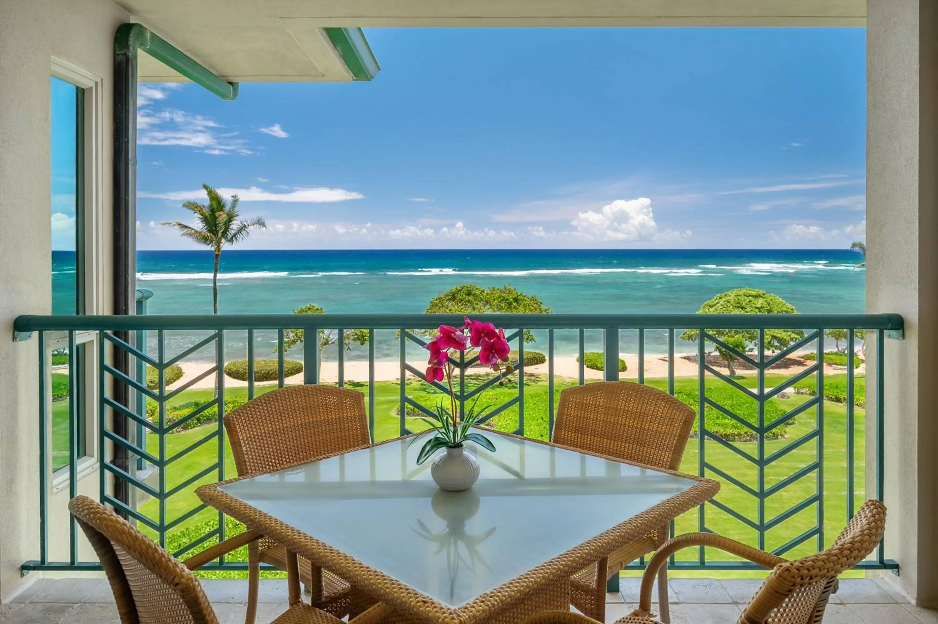 Balcony/Terrace in Waipouli Beach Resort and Spa Kauai by OUTRIGGER