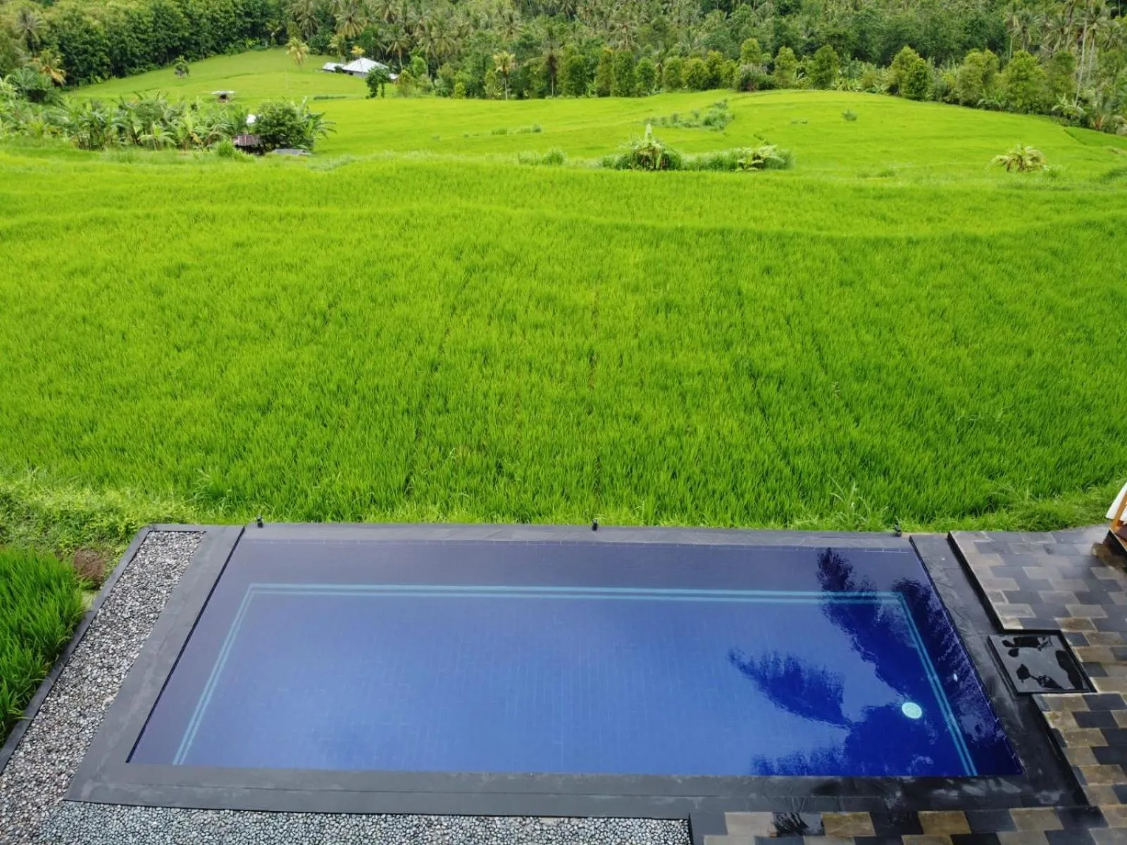 Pool view in Bali De Pardis Cottage