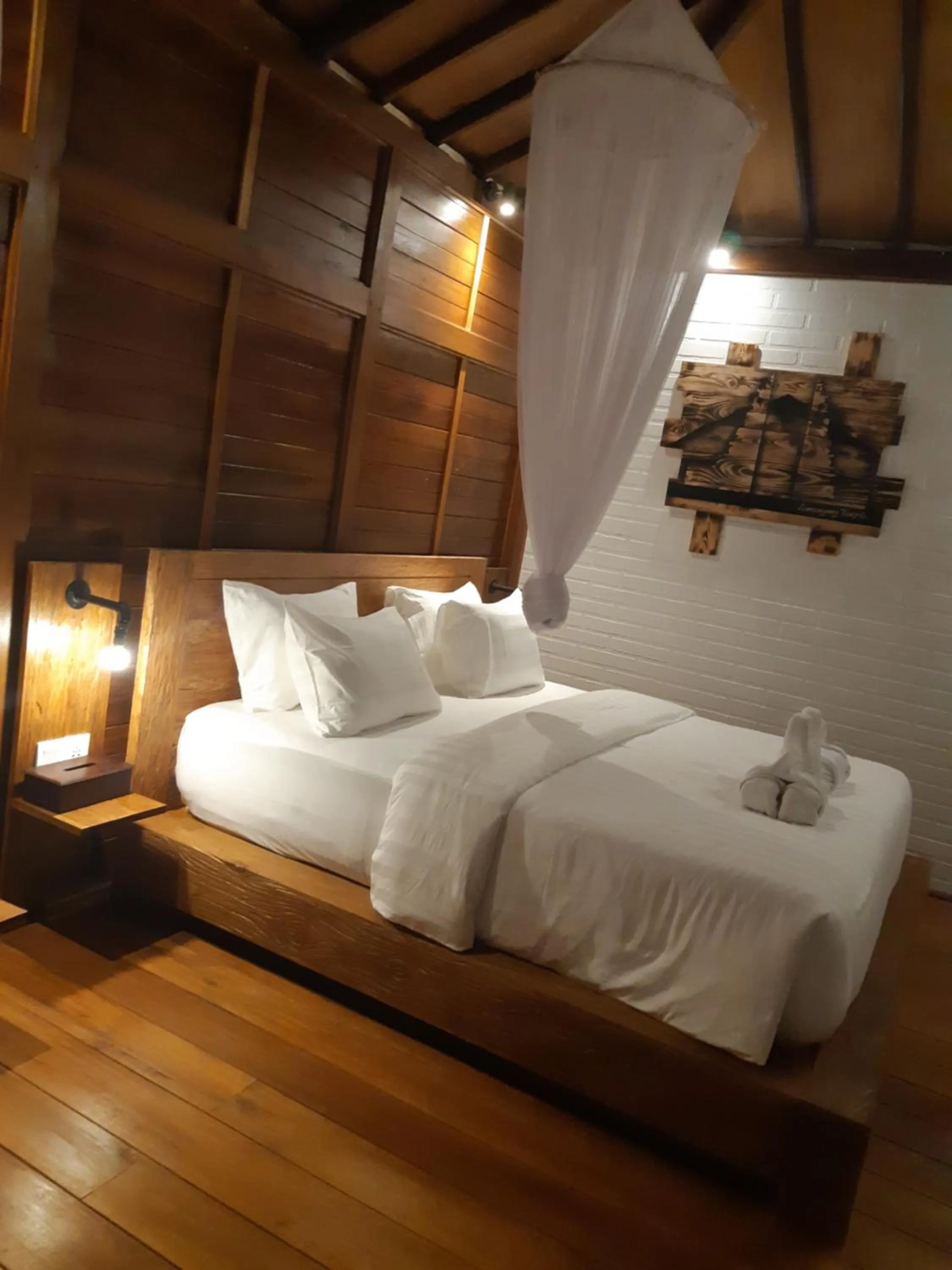Bed in Bali De Pardis Cottage