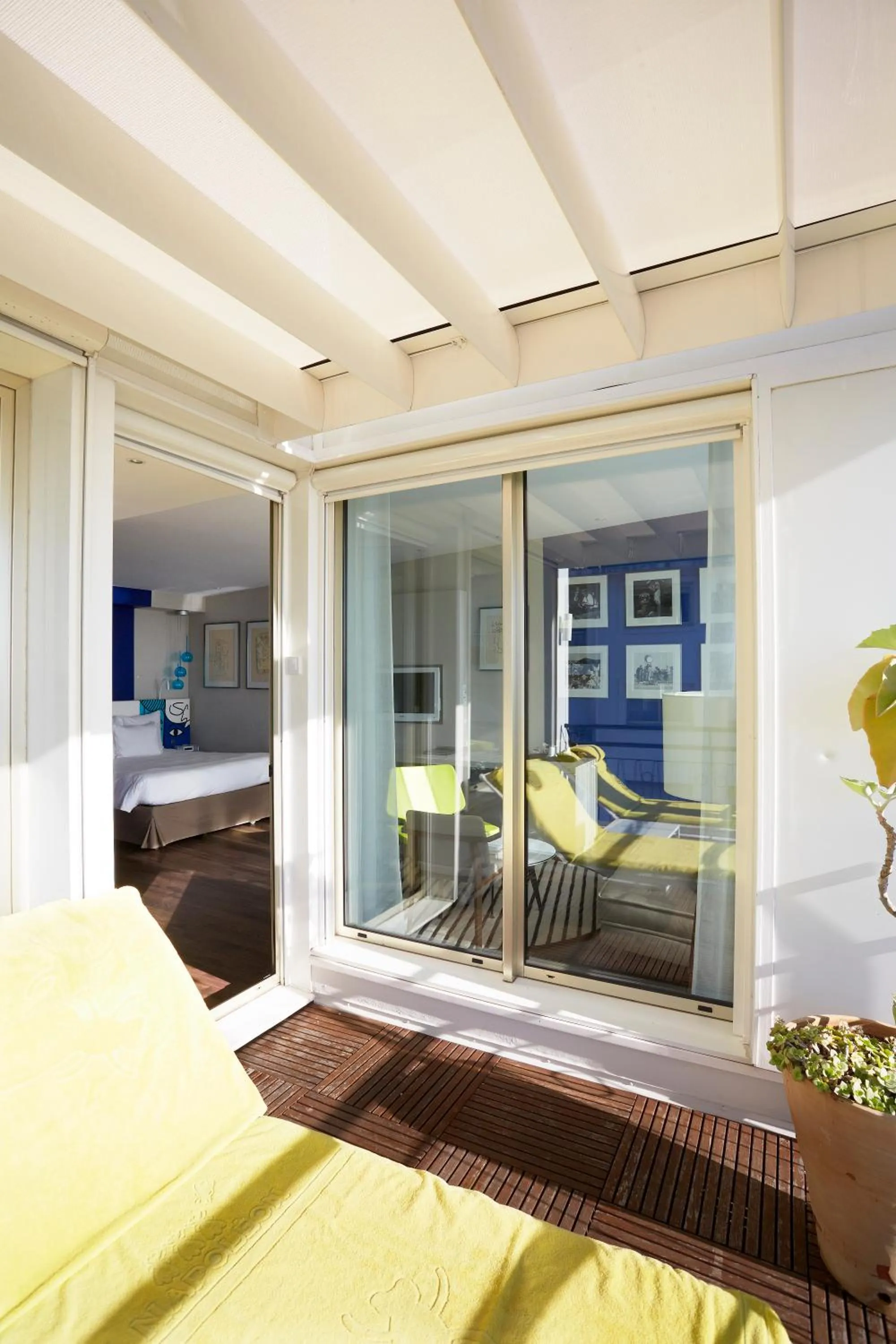 Bed in Hotel Napoléon