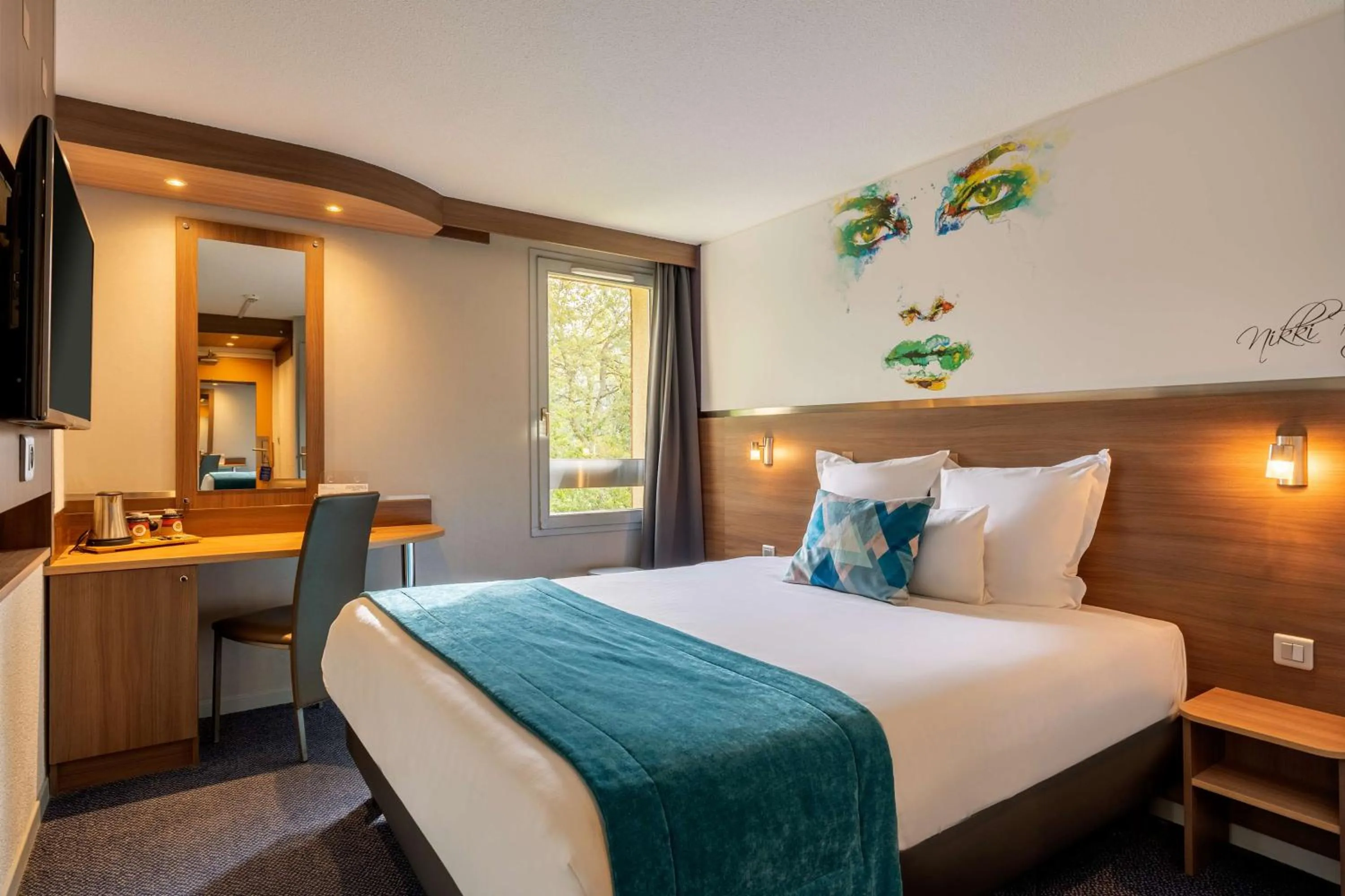 Bed in Sure Hotel by Best Western Lille Tourcoing Ex Hotel Garden