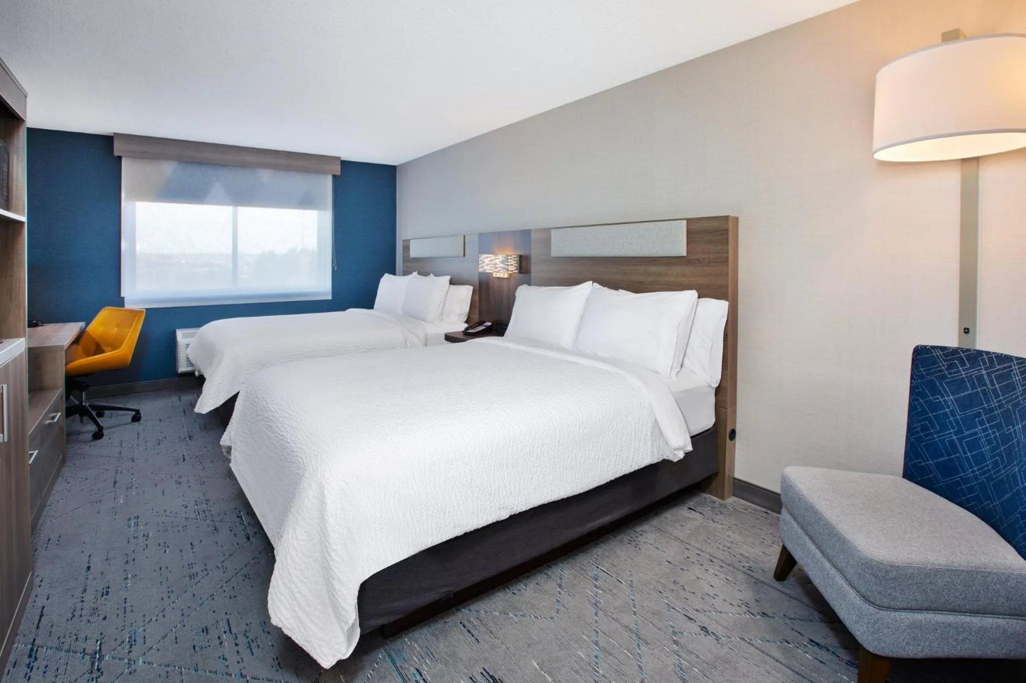 Photo of the whole room, Bed in Holiday Inn Express Sault Ste Marie by IHG