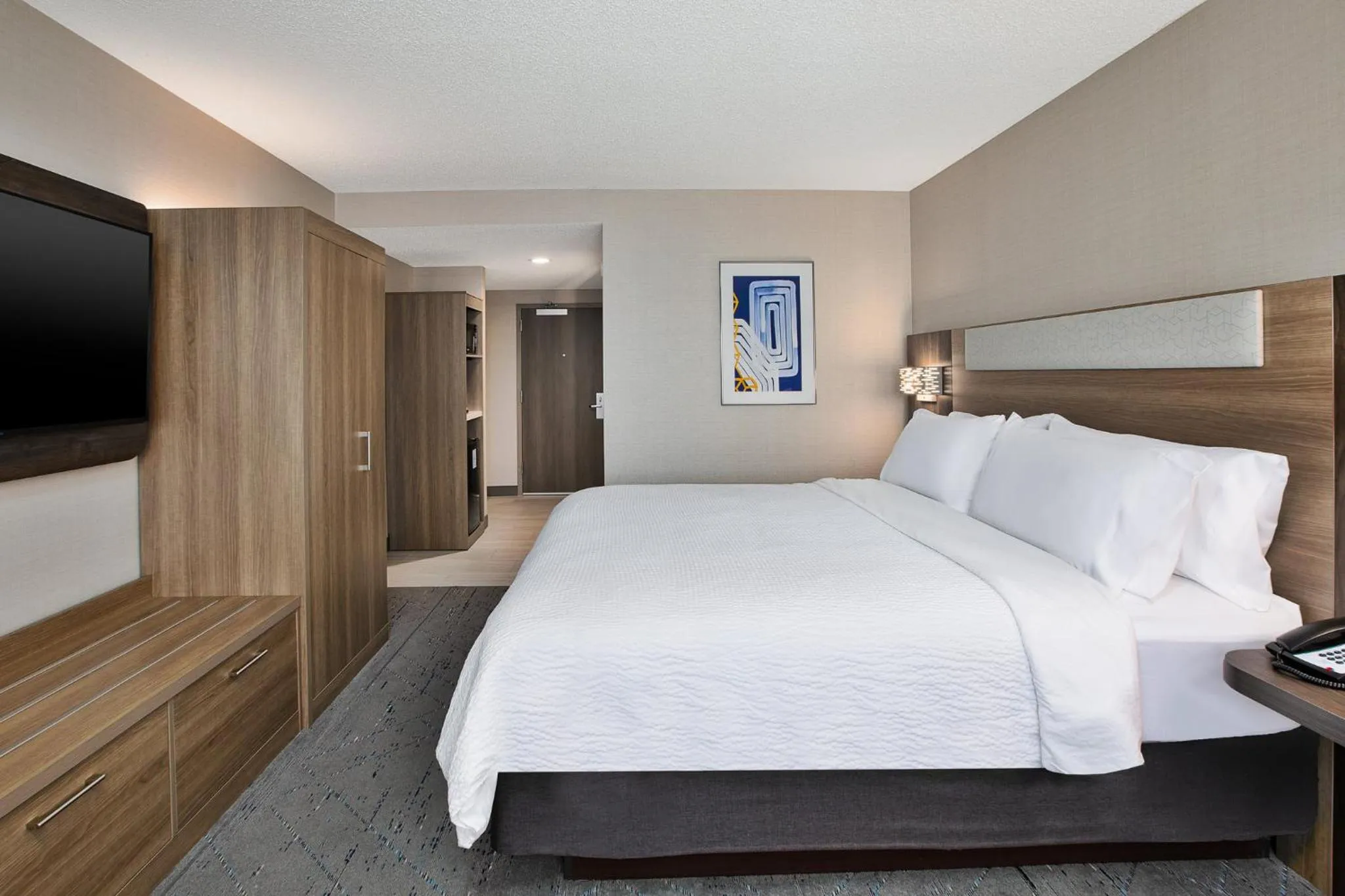 Photo of the whole room, Bed in Holiday Inn Express Sault Ste Marie by IHG