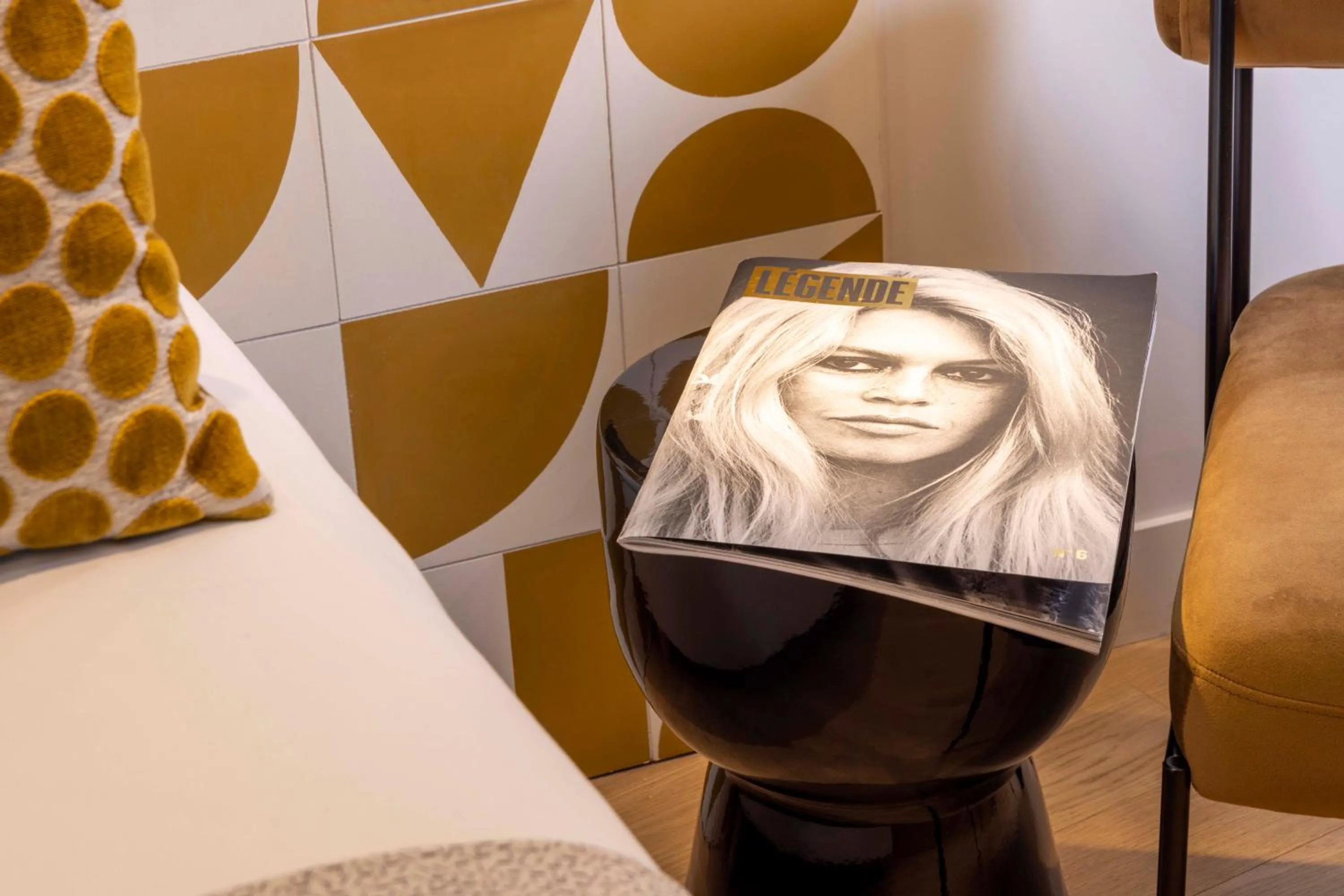 Decorative detail in Paris Art Hotel Quartier Latin by Malone