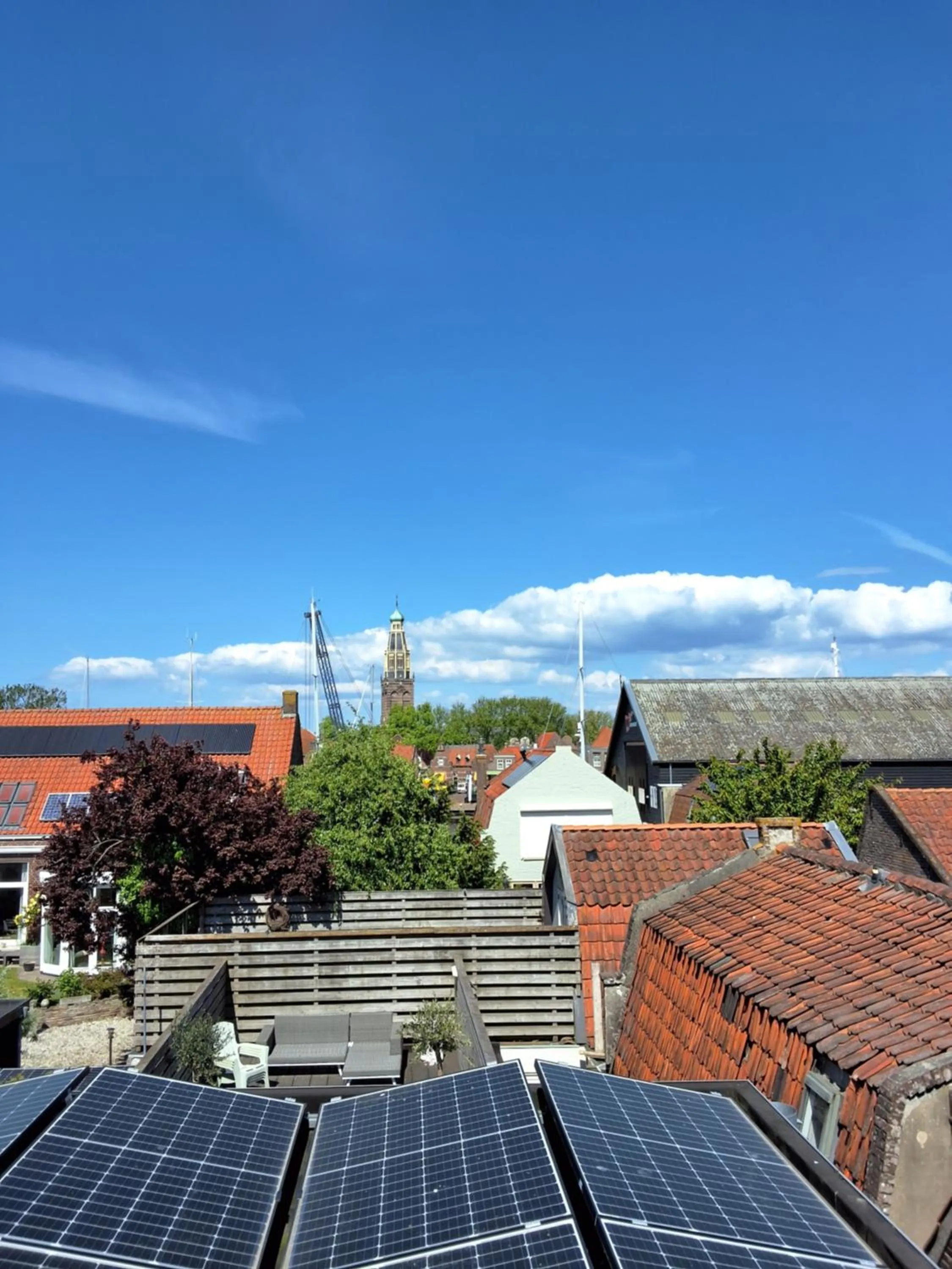 City view in Appartement Havenzicht