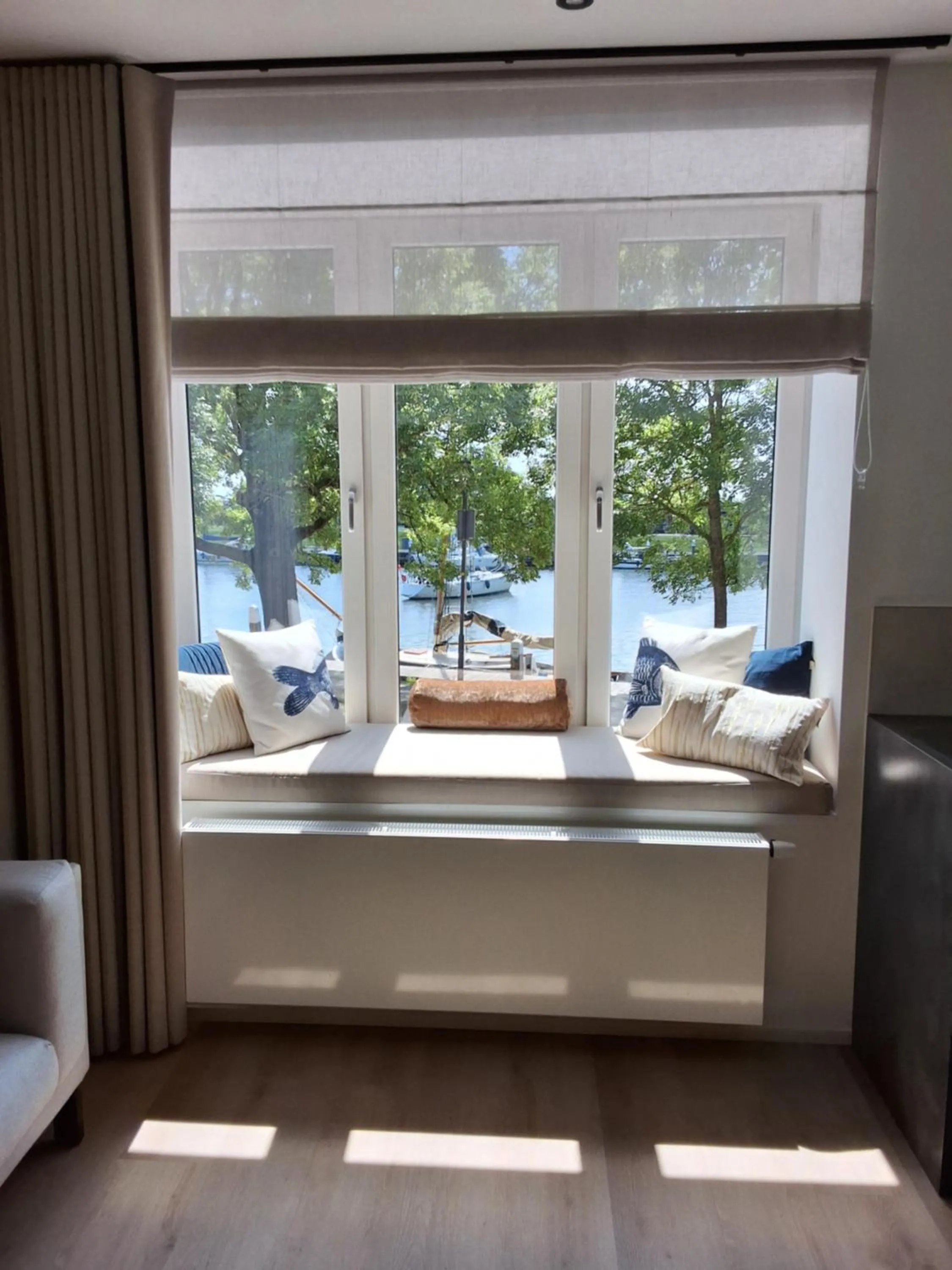 Lake view in Appartement Havenzicht