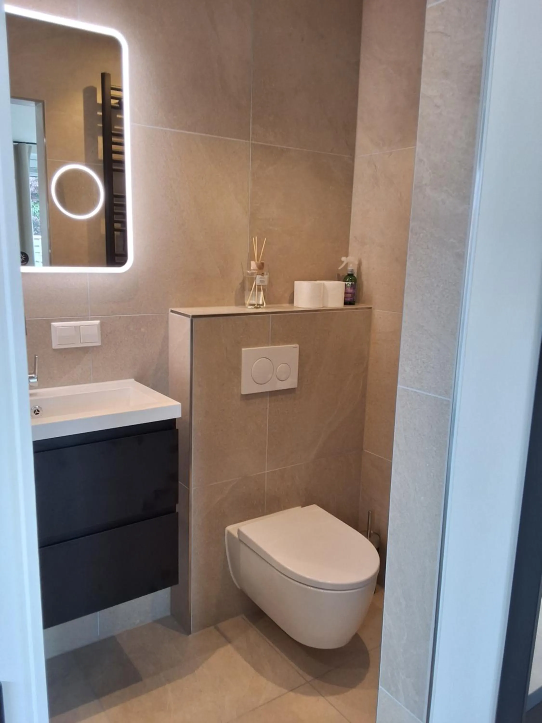 Bathroom in Appartement Havenzicht