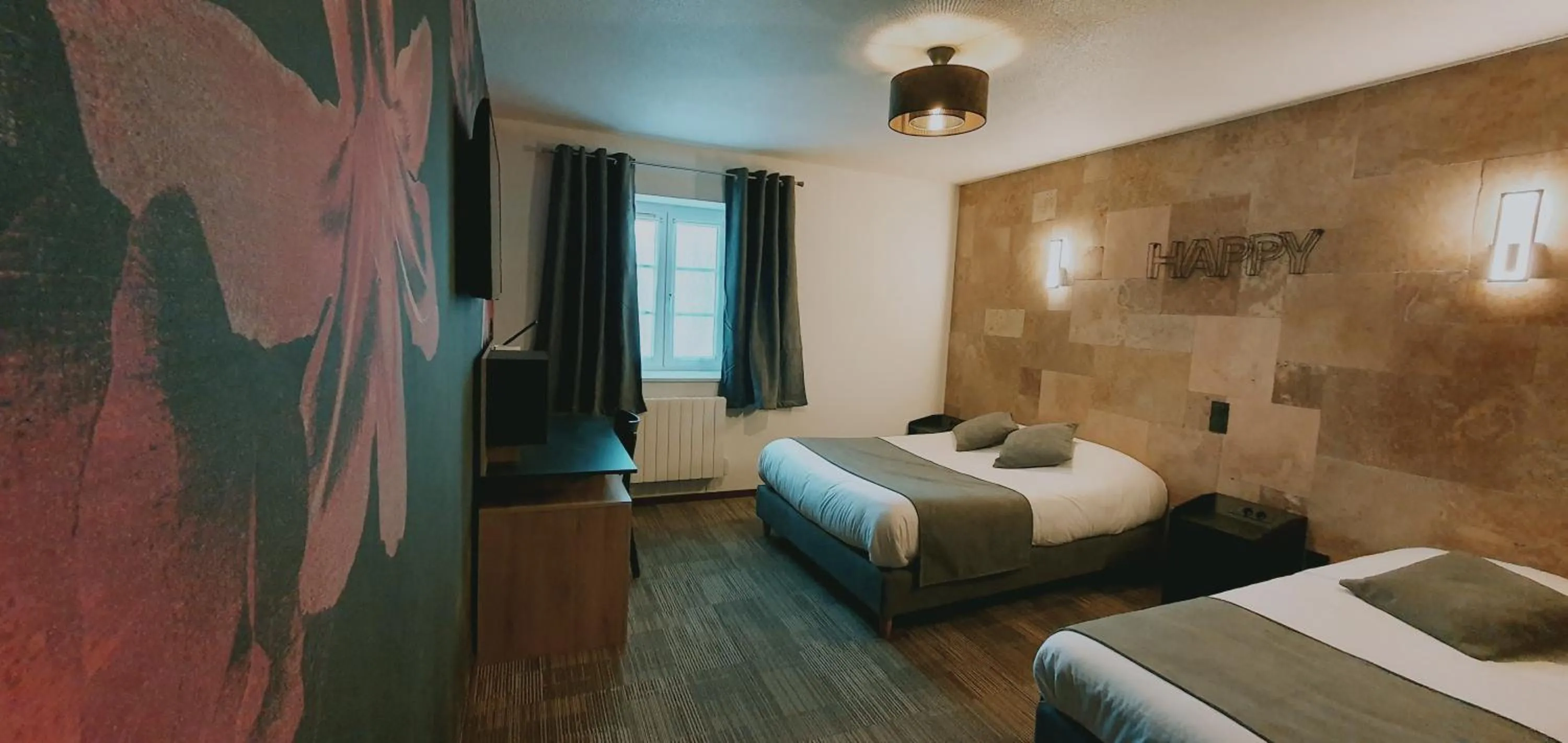 Bedroom, Bed in Hôtel du Moulin de la Brevette