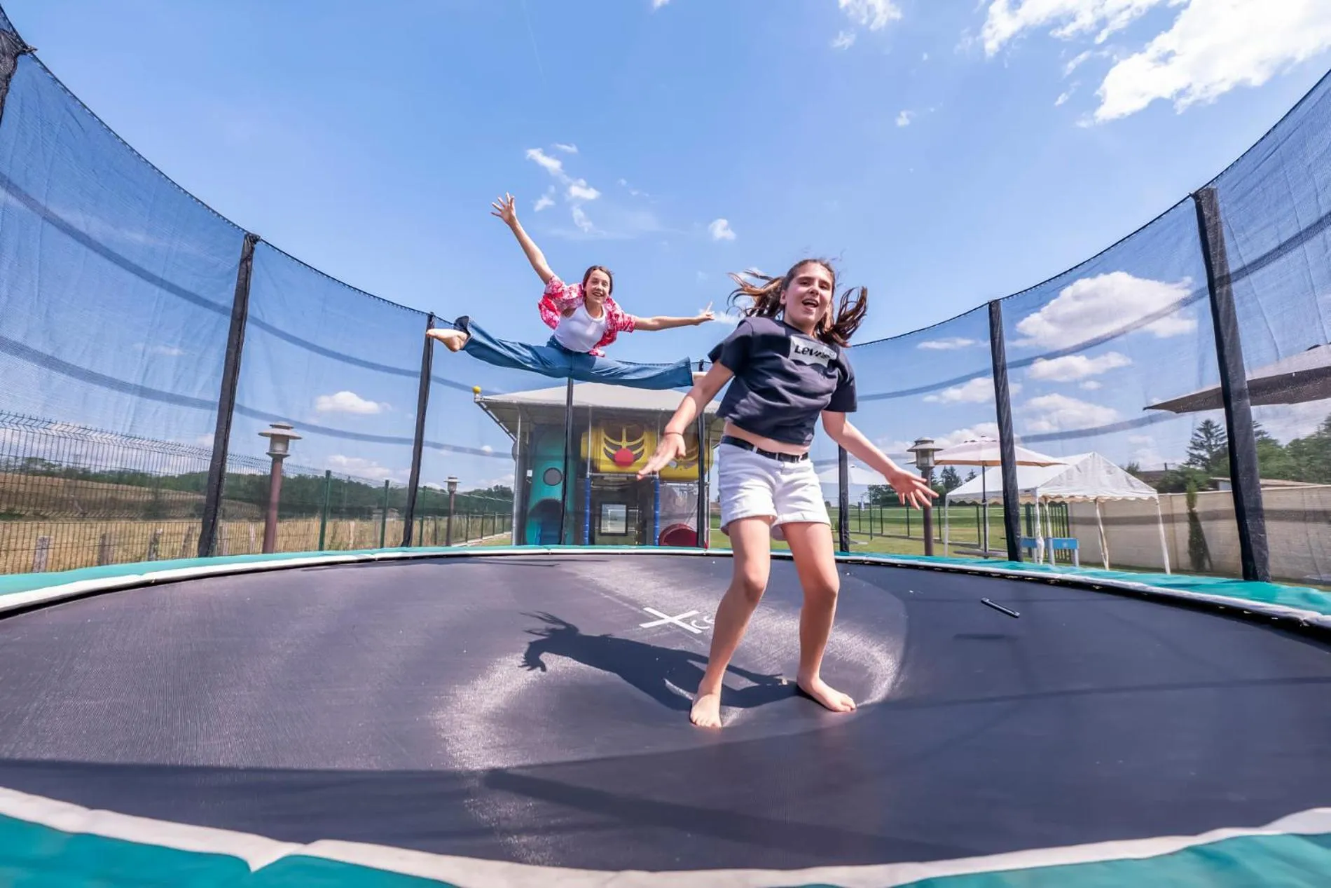 Children play ground in Hôtel du Moulin de la Brevette