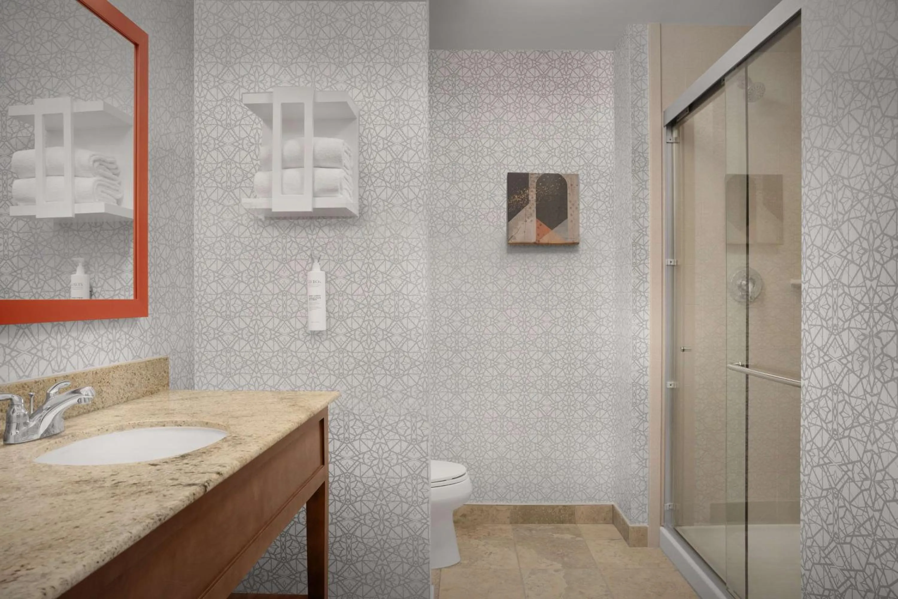 Bathroom in Hampton Inn & Suites Williston