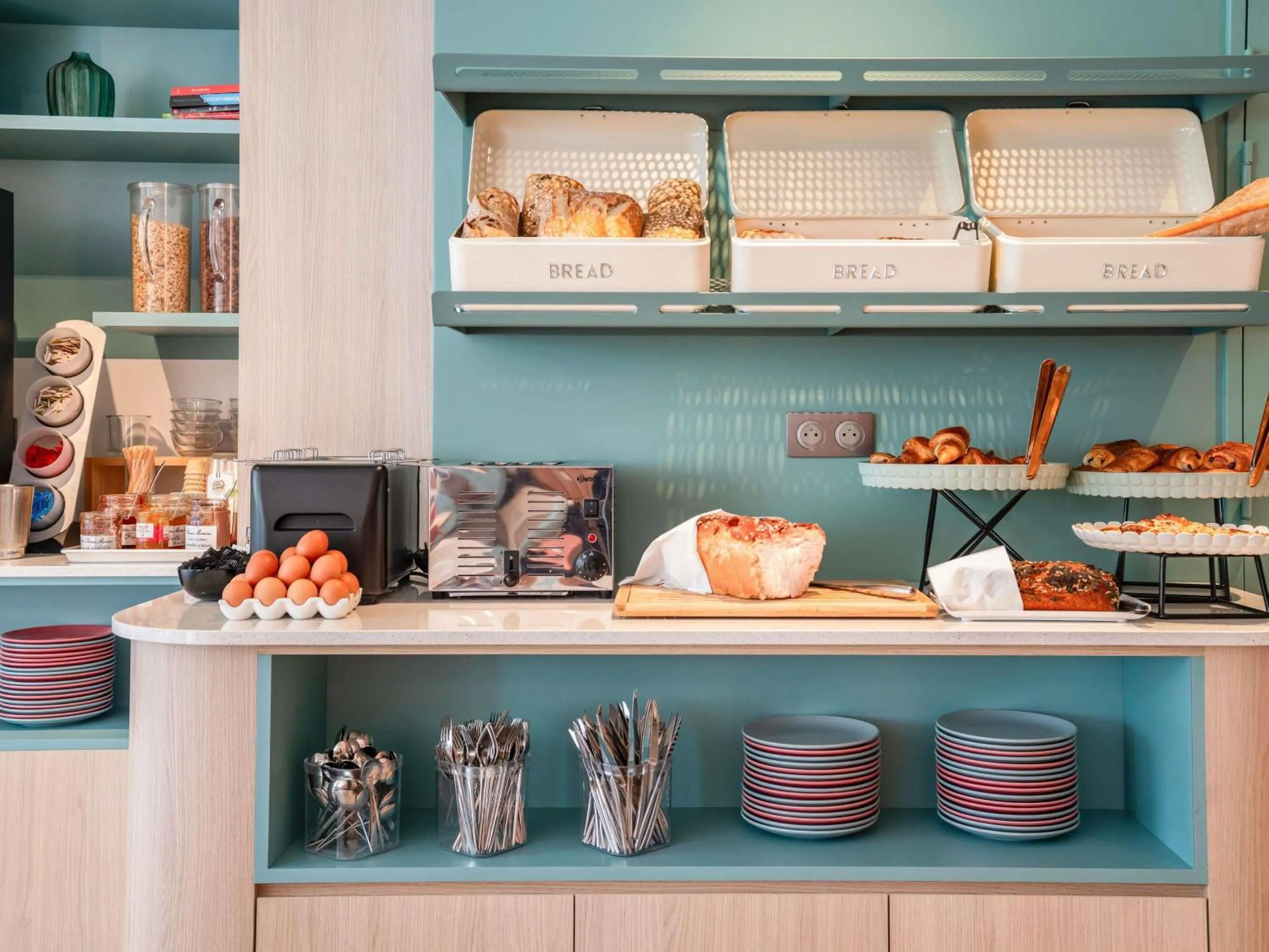 Breakfast in ibis Styles Paris Porte d'Orléans