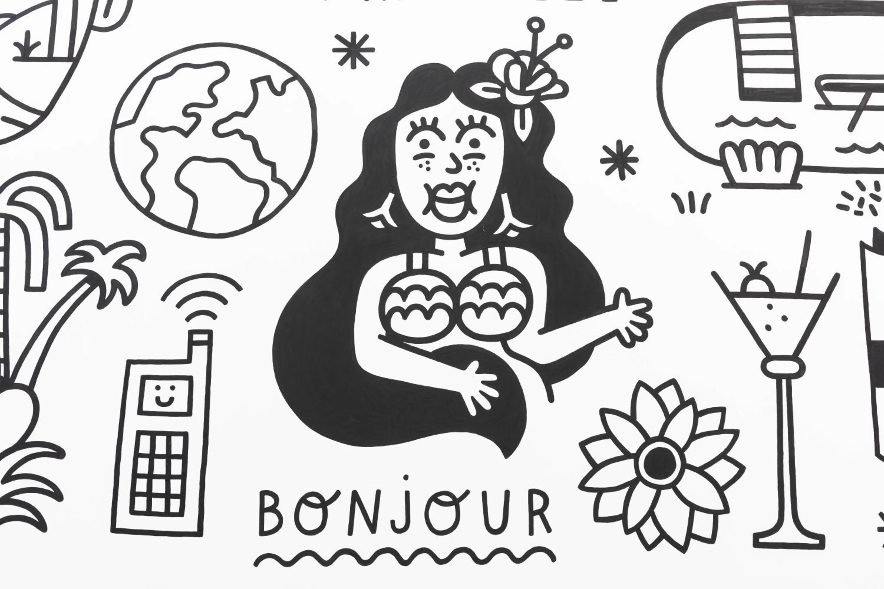 Patio in ibis Styles Paris Porte d'Orléans