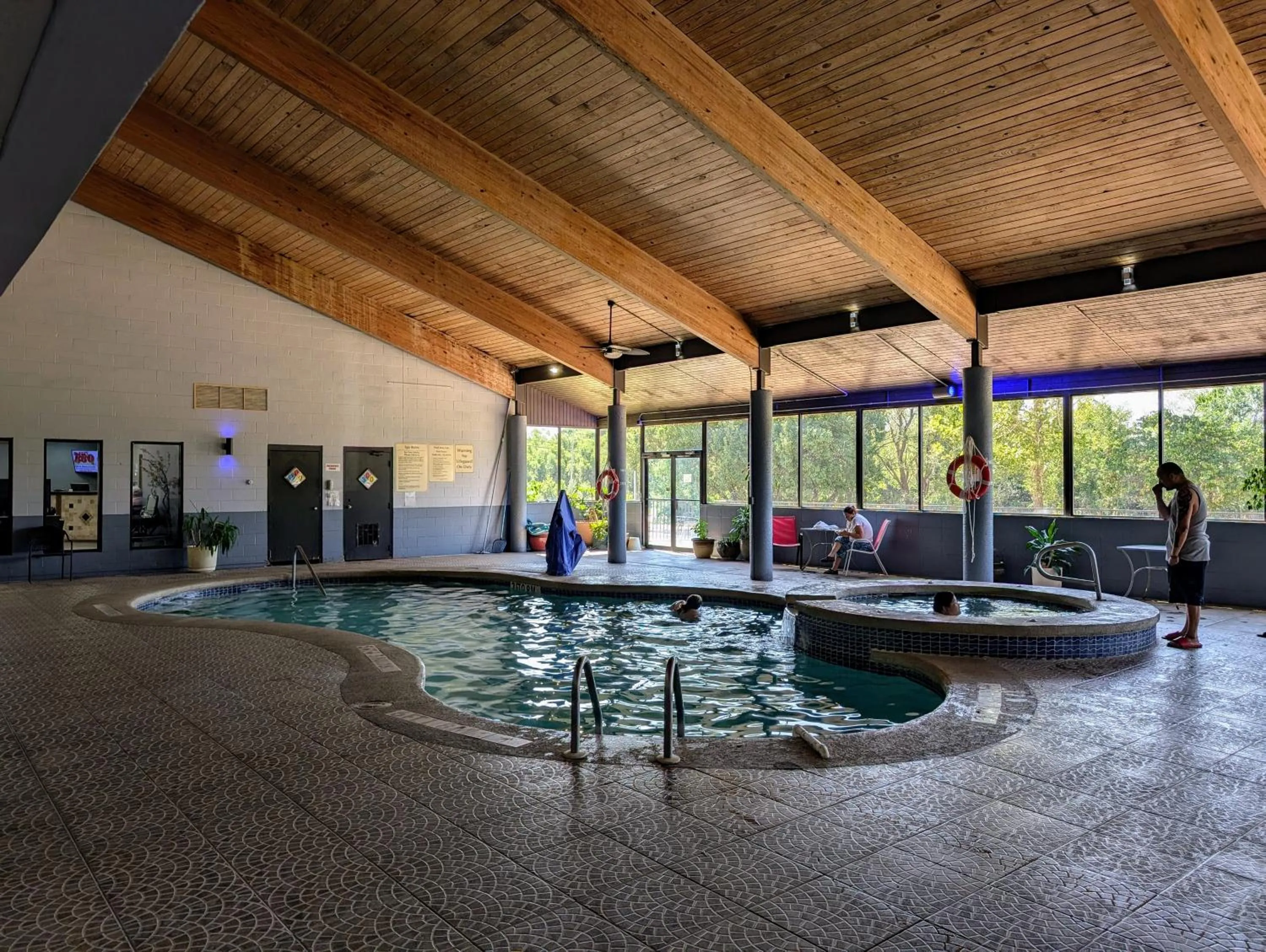 Pool view in Travelodge by Wyndham Enid