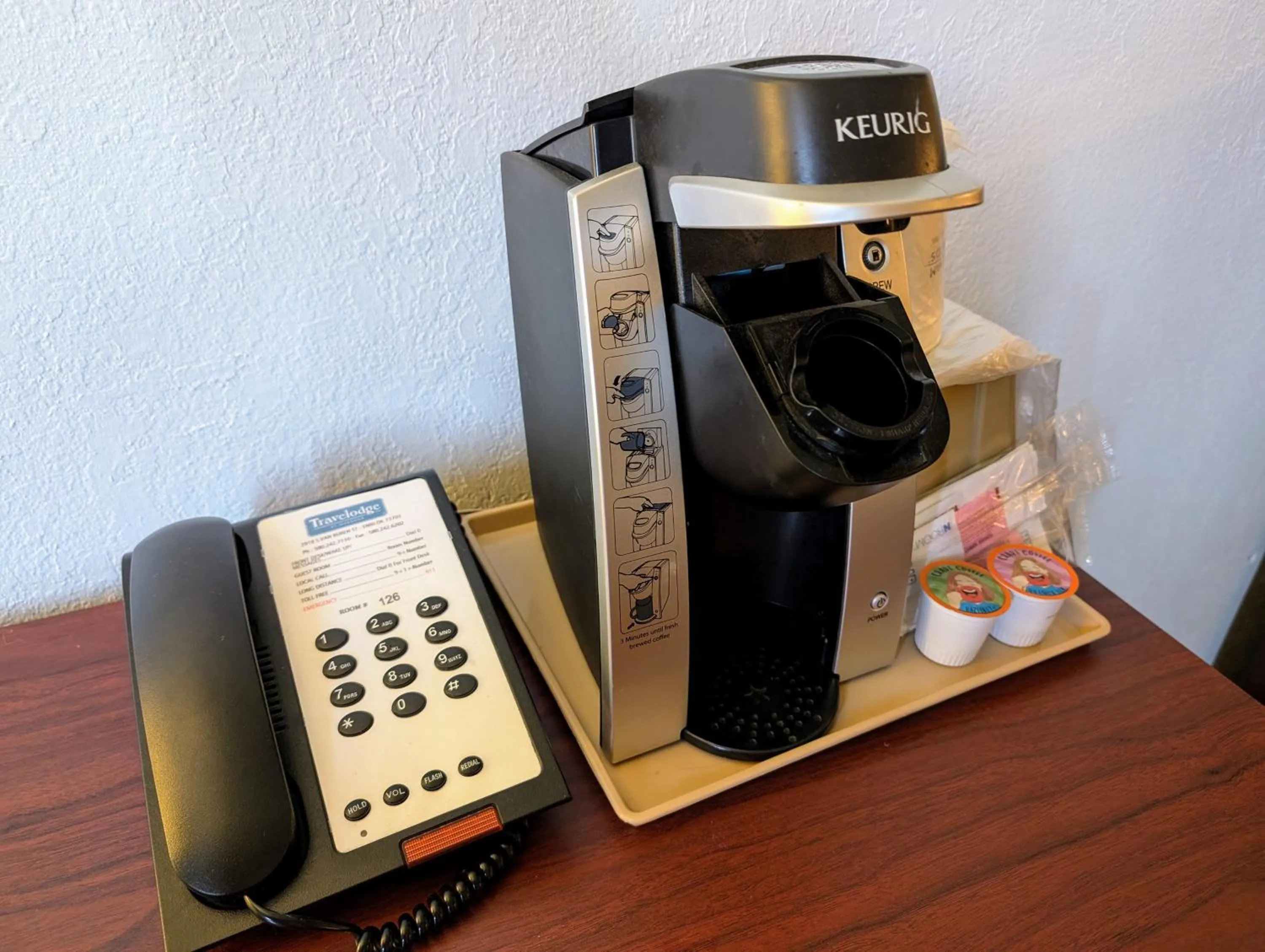 Coffee/tea facilities in Travelodge by Wyndham Enid