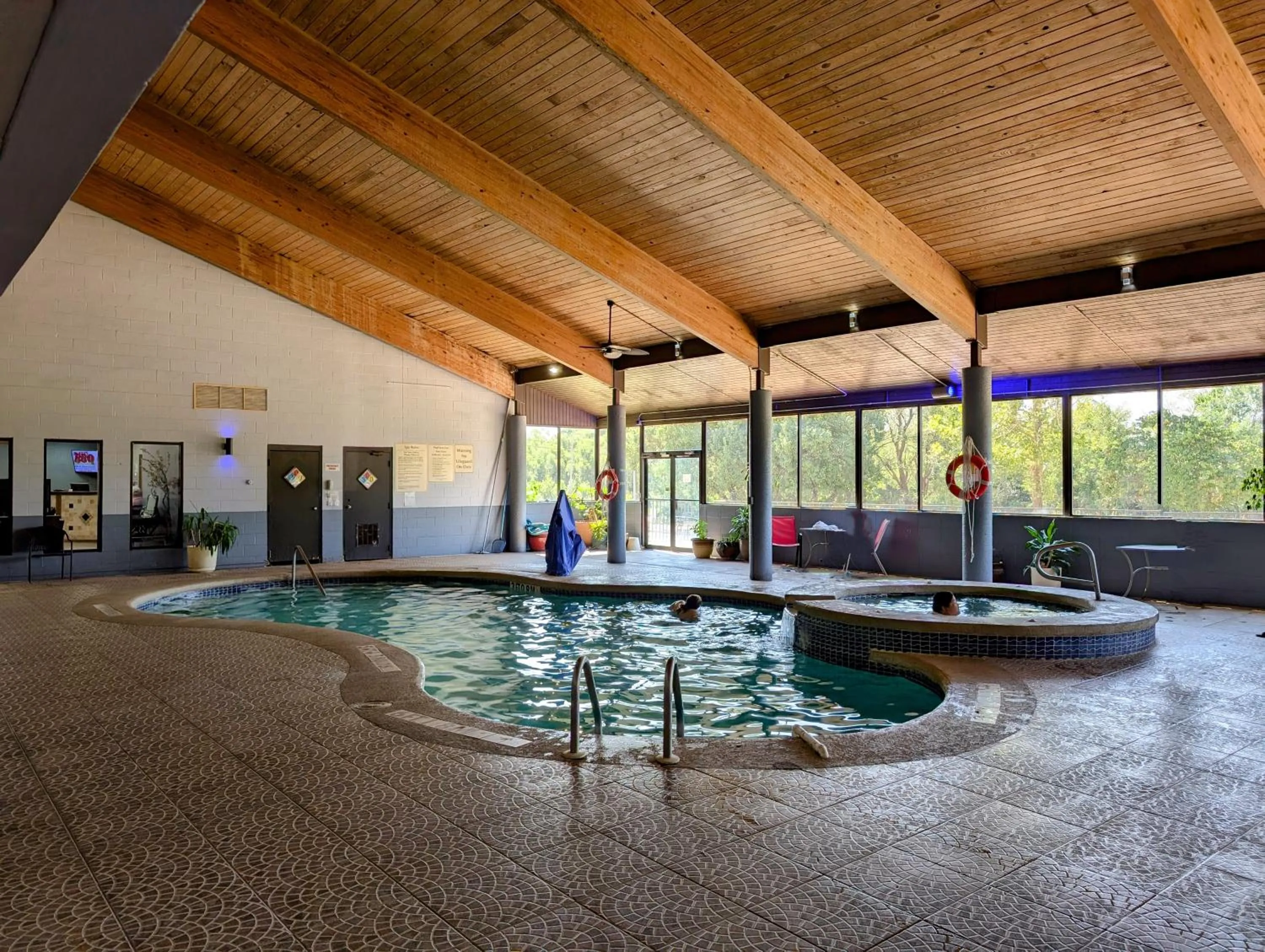 Pool view in Travelodge by Wyndham Enid