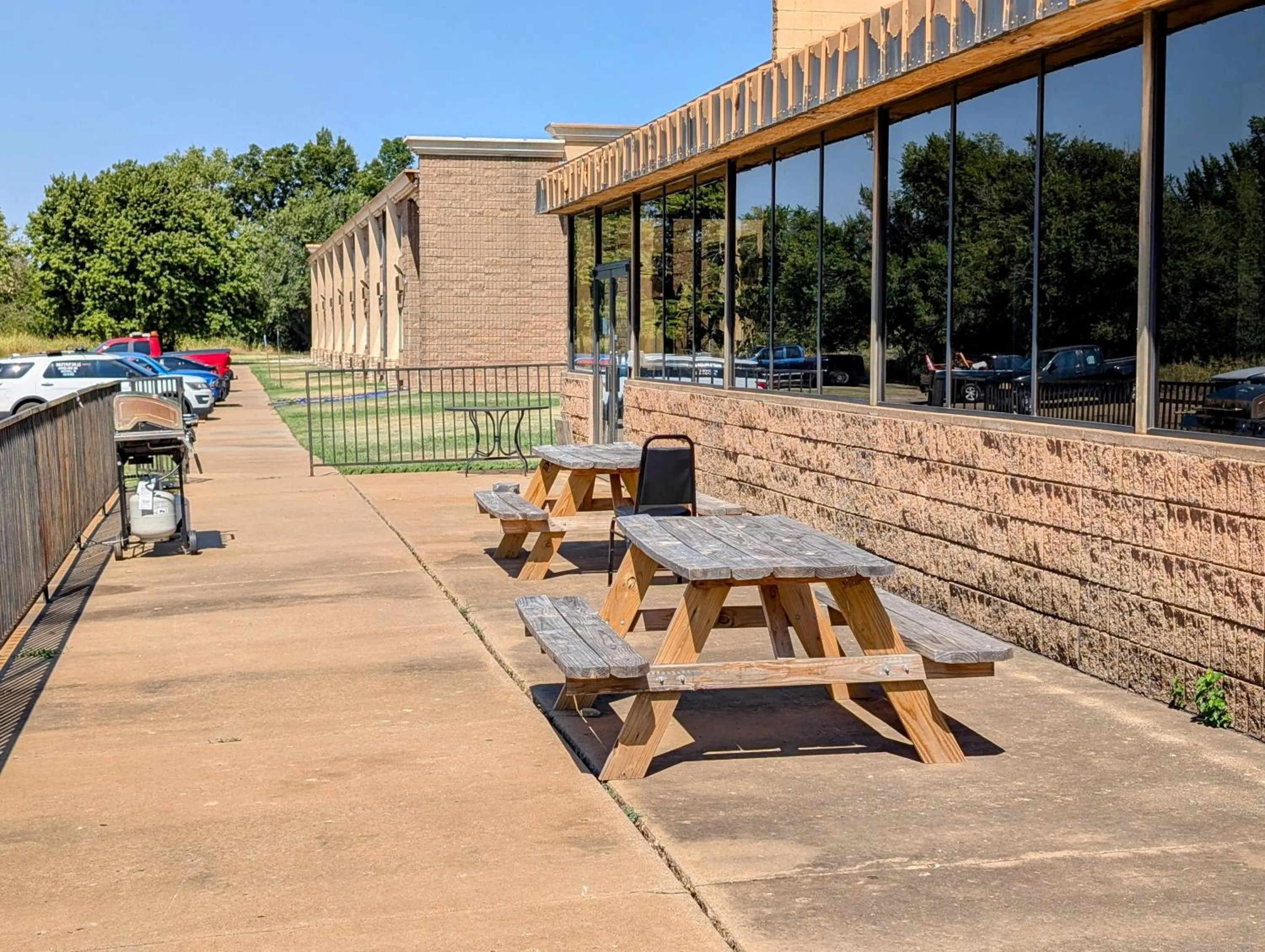 Patio in Travelodge by Wyndham Enid