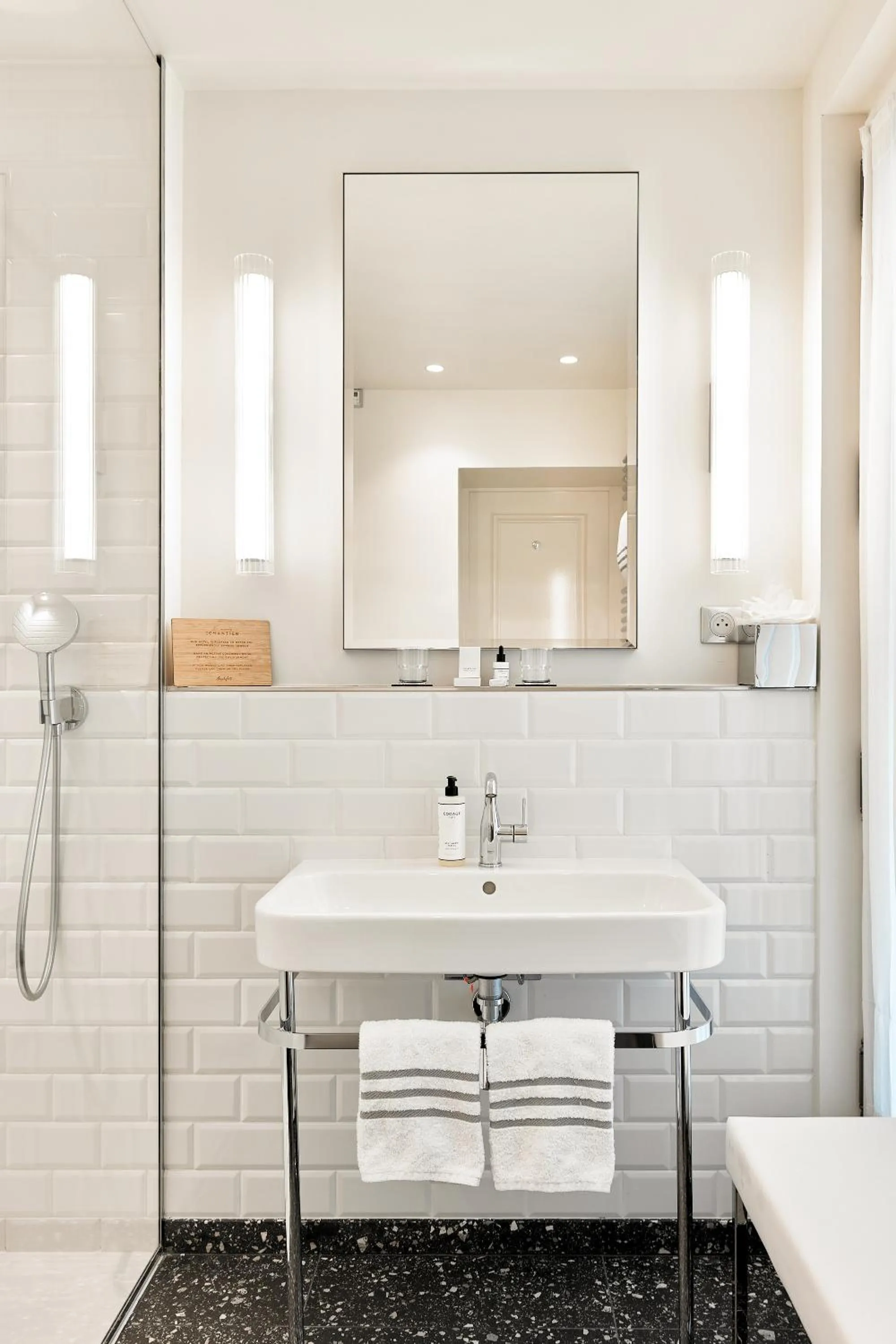 Bathroom in Normandy Le Chantier