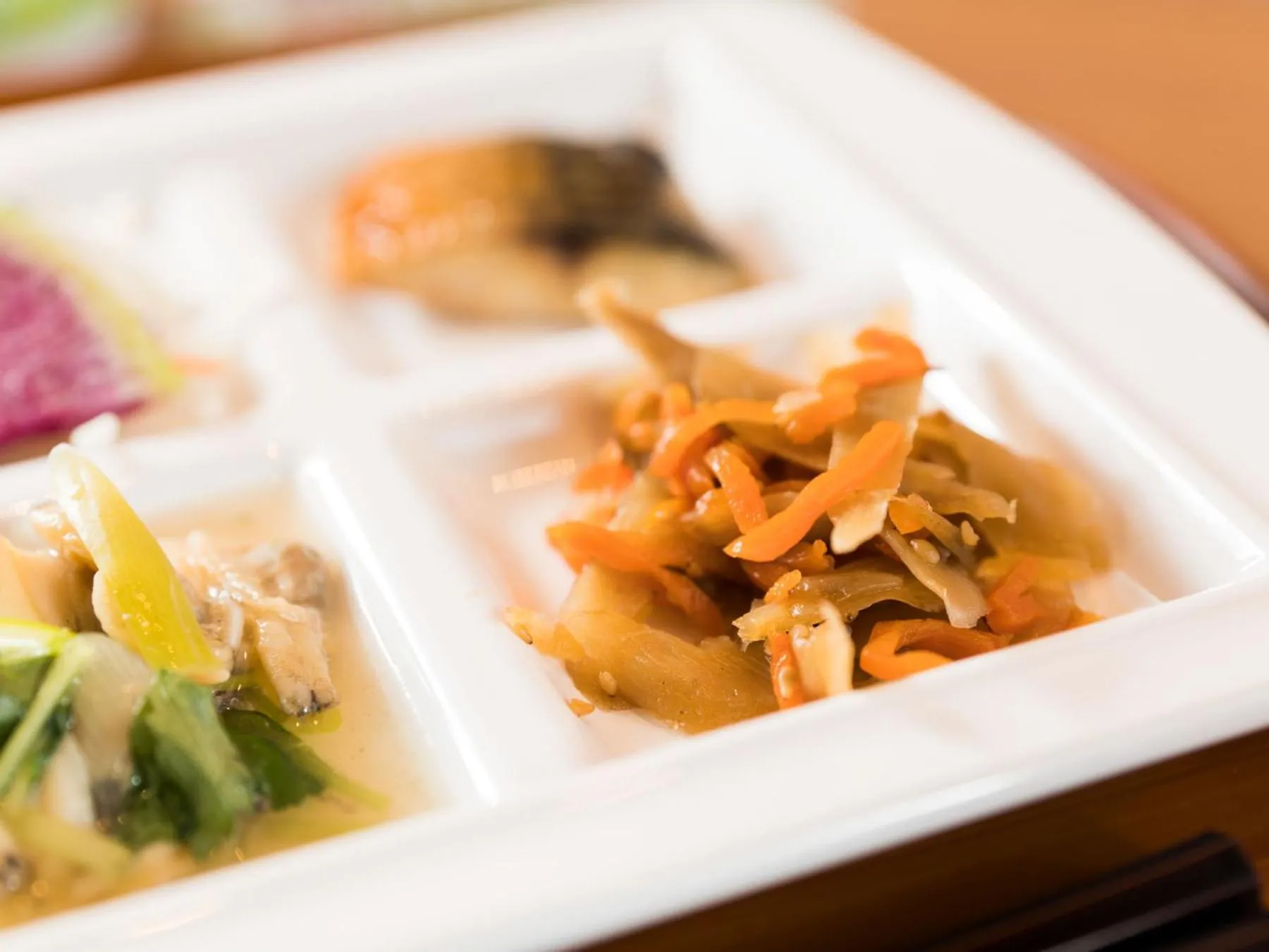 Food close-up in Super Hotel Tokyo Kinshicho Ekimae