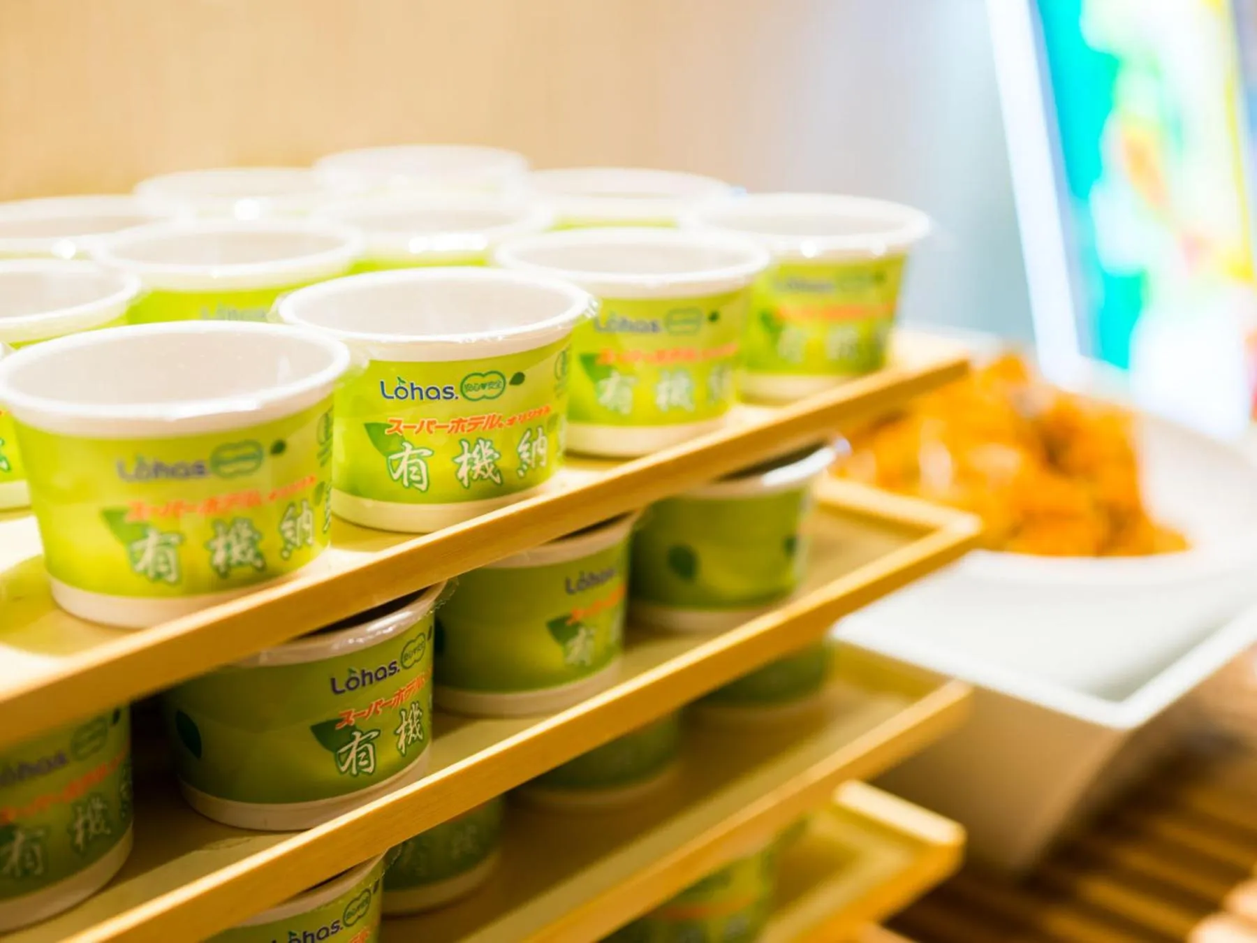 Food close-up in Super Hotel Tokyo Kinshicho Ekimae