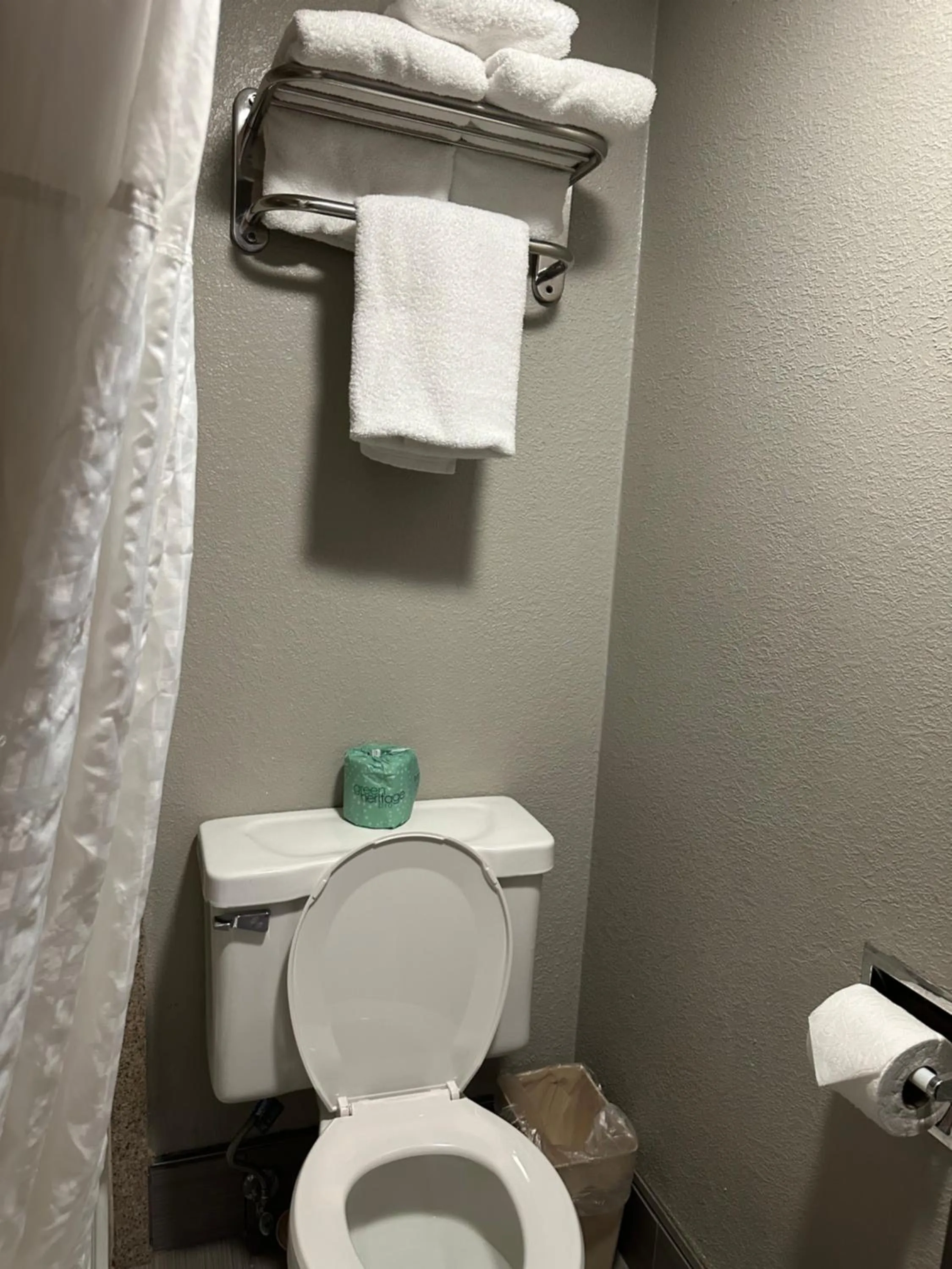 Bathroom in Days Inn & Suites by Wyndham Downtown Gatlinburg Parkway