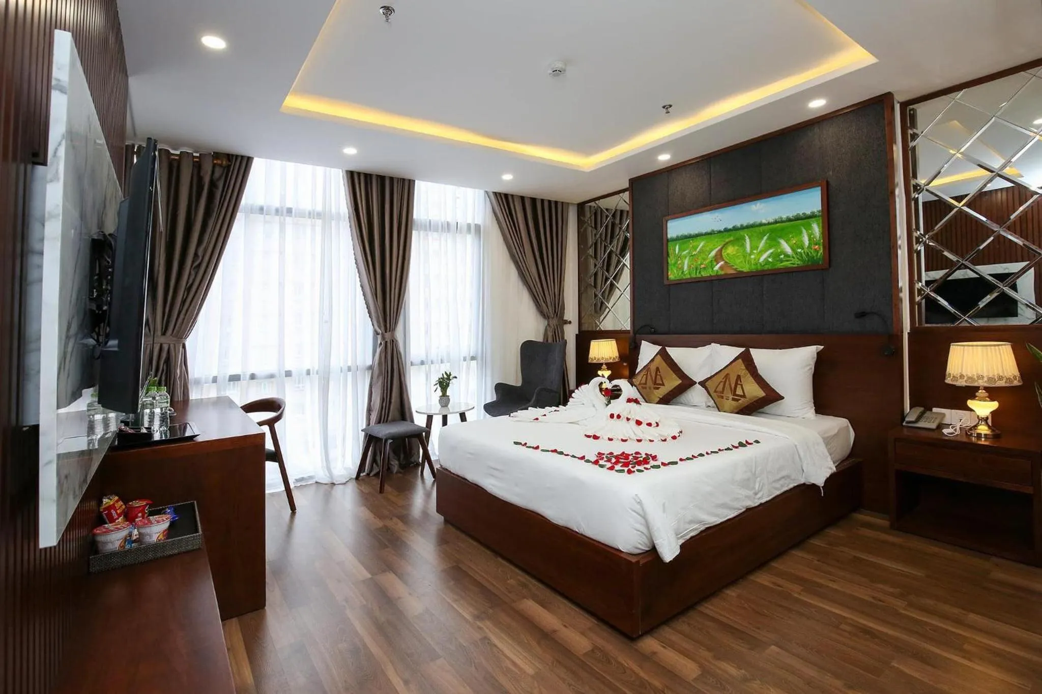 Photo of the whole room, Bed in Nagila Boutique Hotel