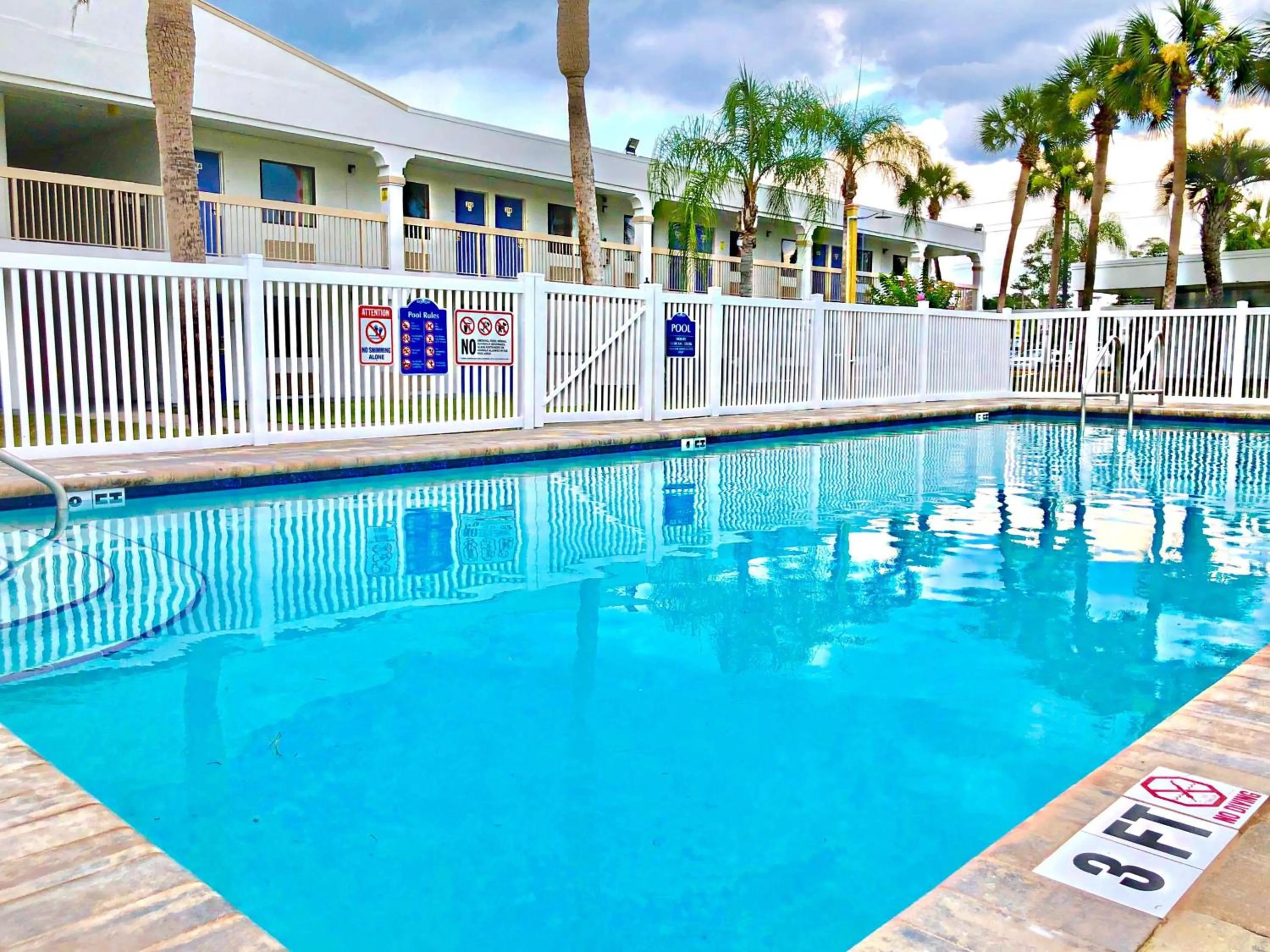 On site in Motel 6-Starke, FL