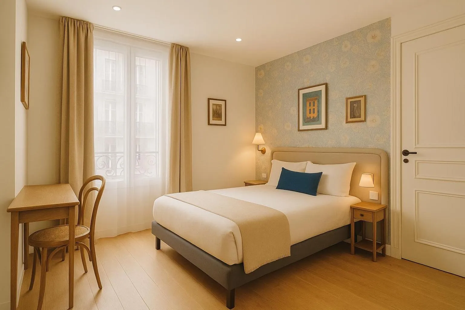 Bed in Hotel B Square