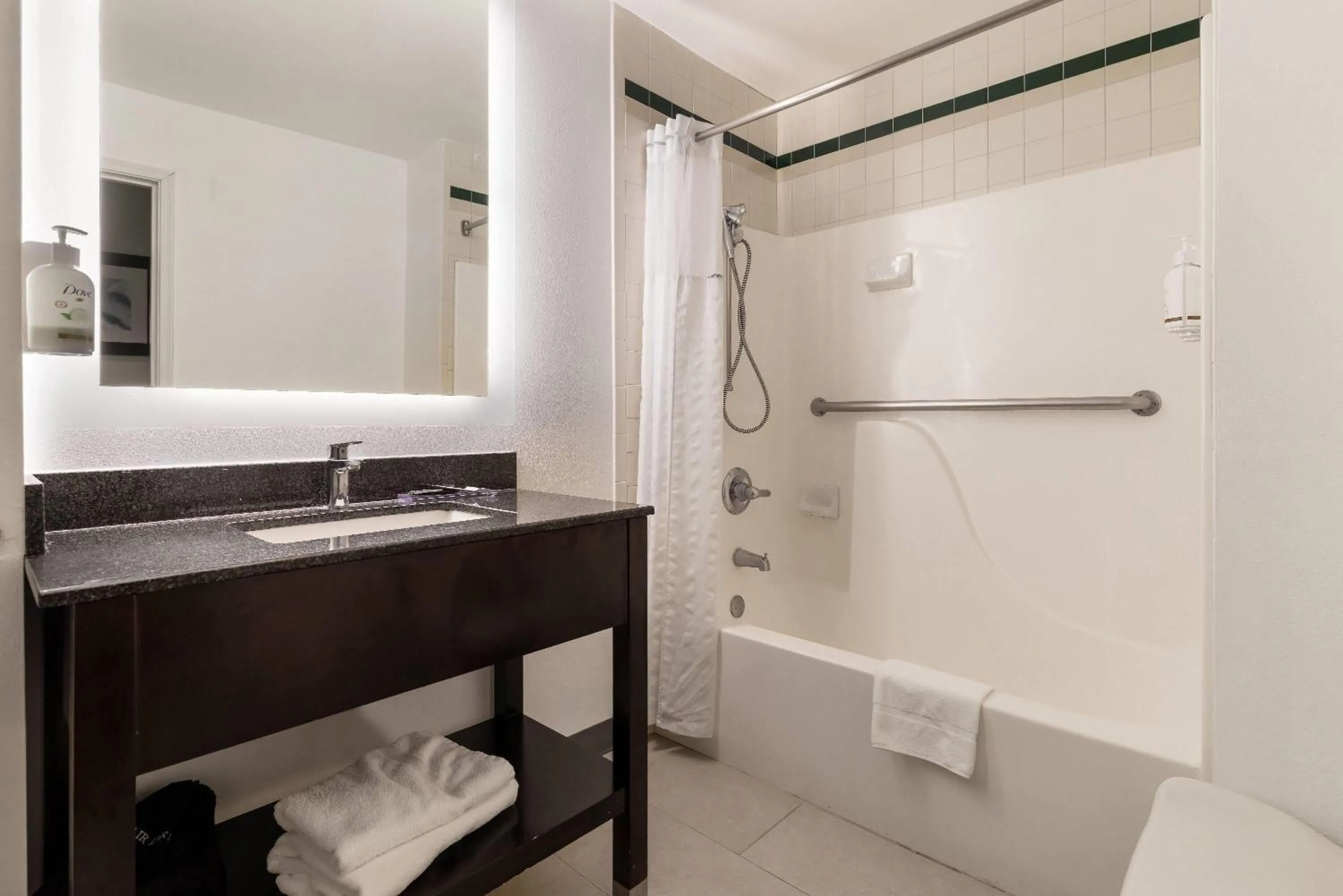 Bathroom in Wingate by Wyndham and Williamson Conference Center