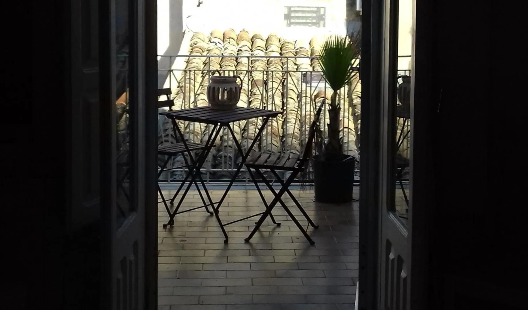 Balcony/Terrace in B&B Torre Castellina