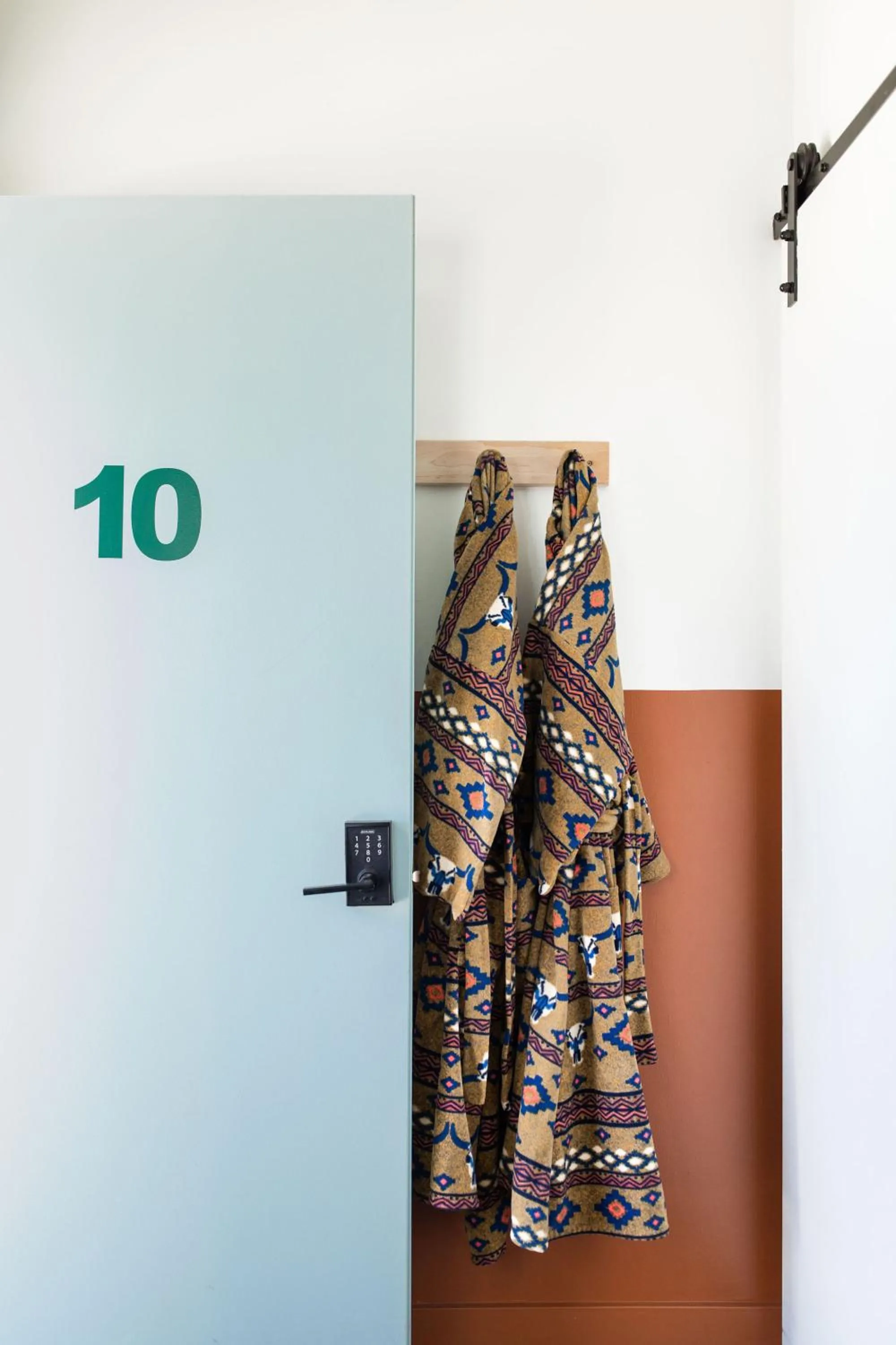 Decorative detail in Mellow Moon Lodge