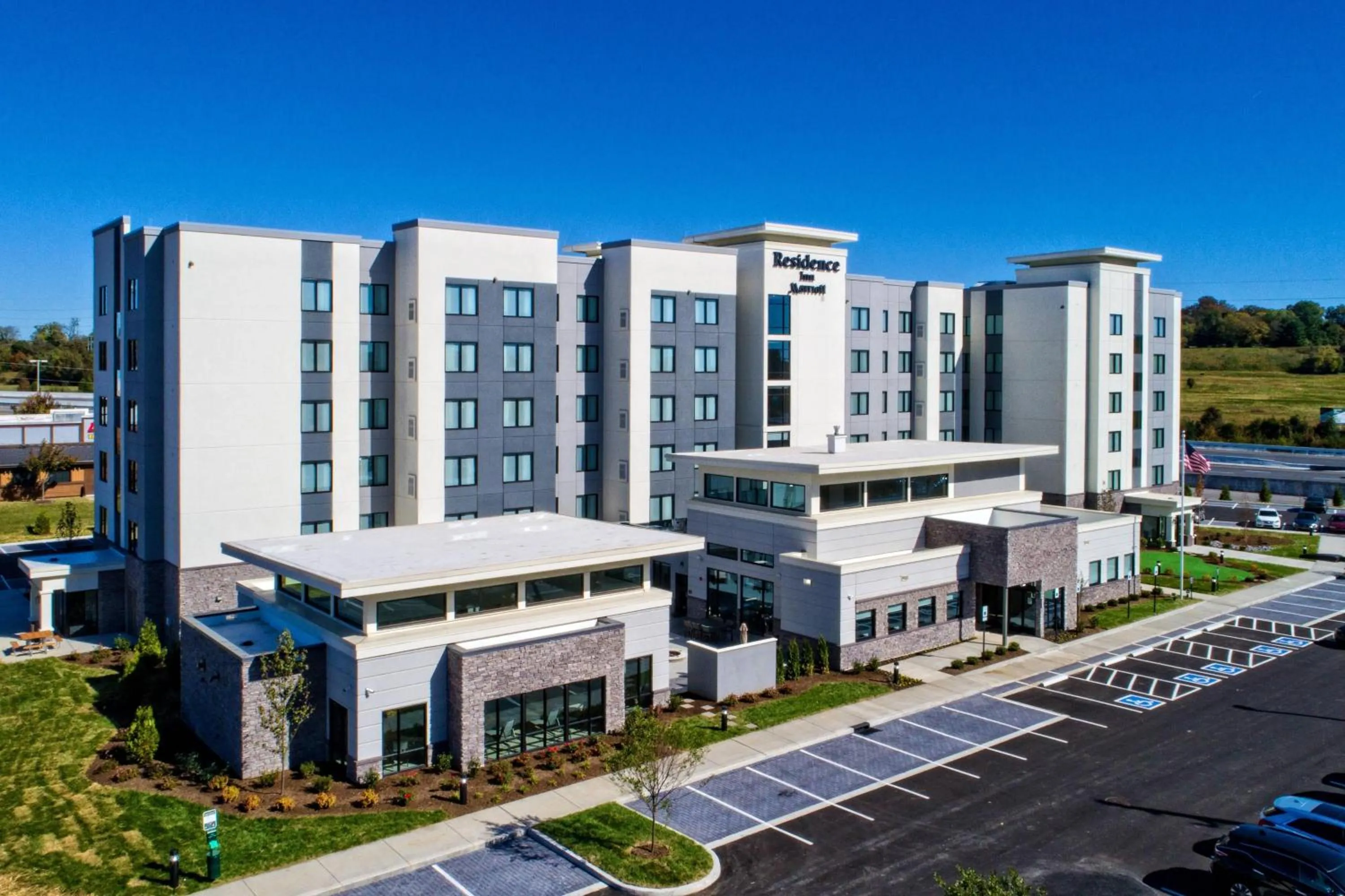 Property building in Residence Inn by Marriott Nashville at Opryland