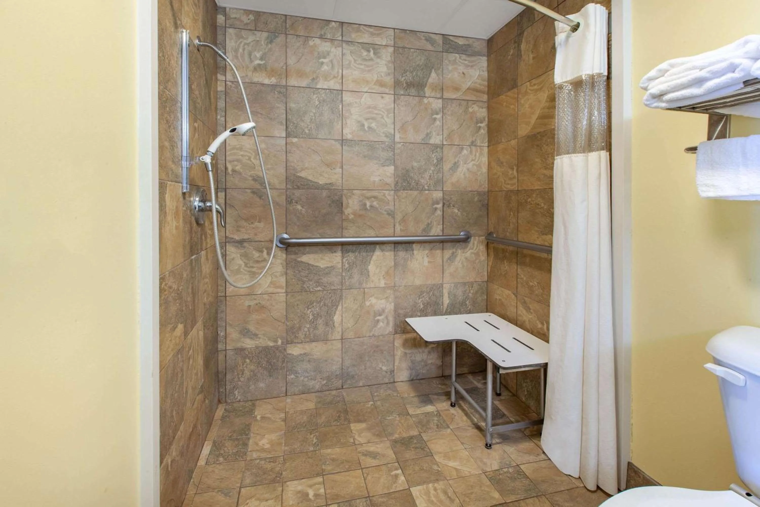 Shower in Days Inn by Wyndham Grantville