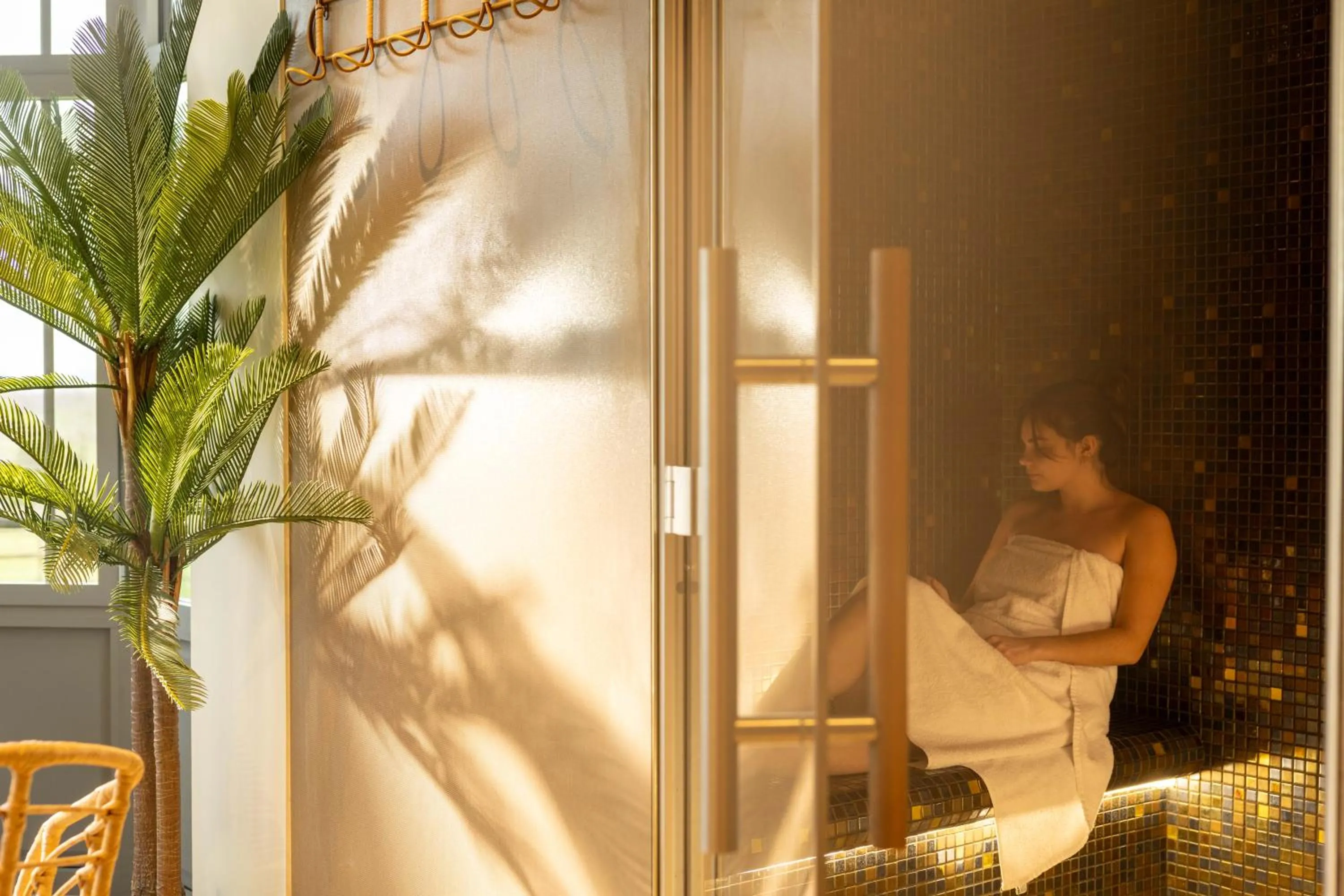 Steam room in Château Saint Gilles - Bayeux