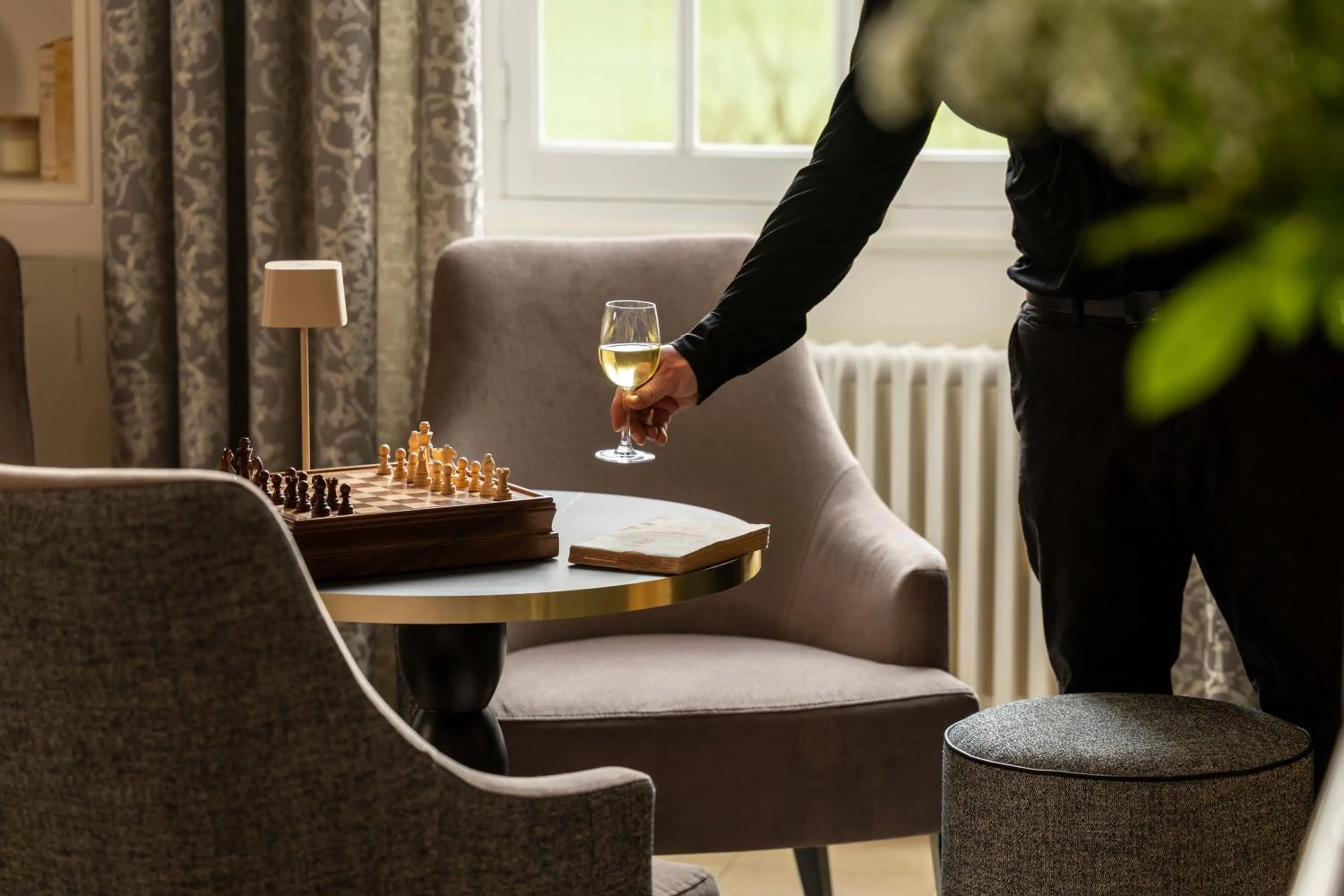 Lounge or bar in Château Saint Gilles - Bayeux