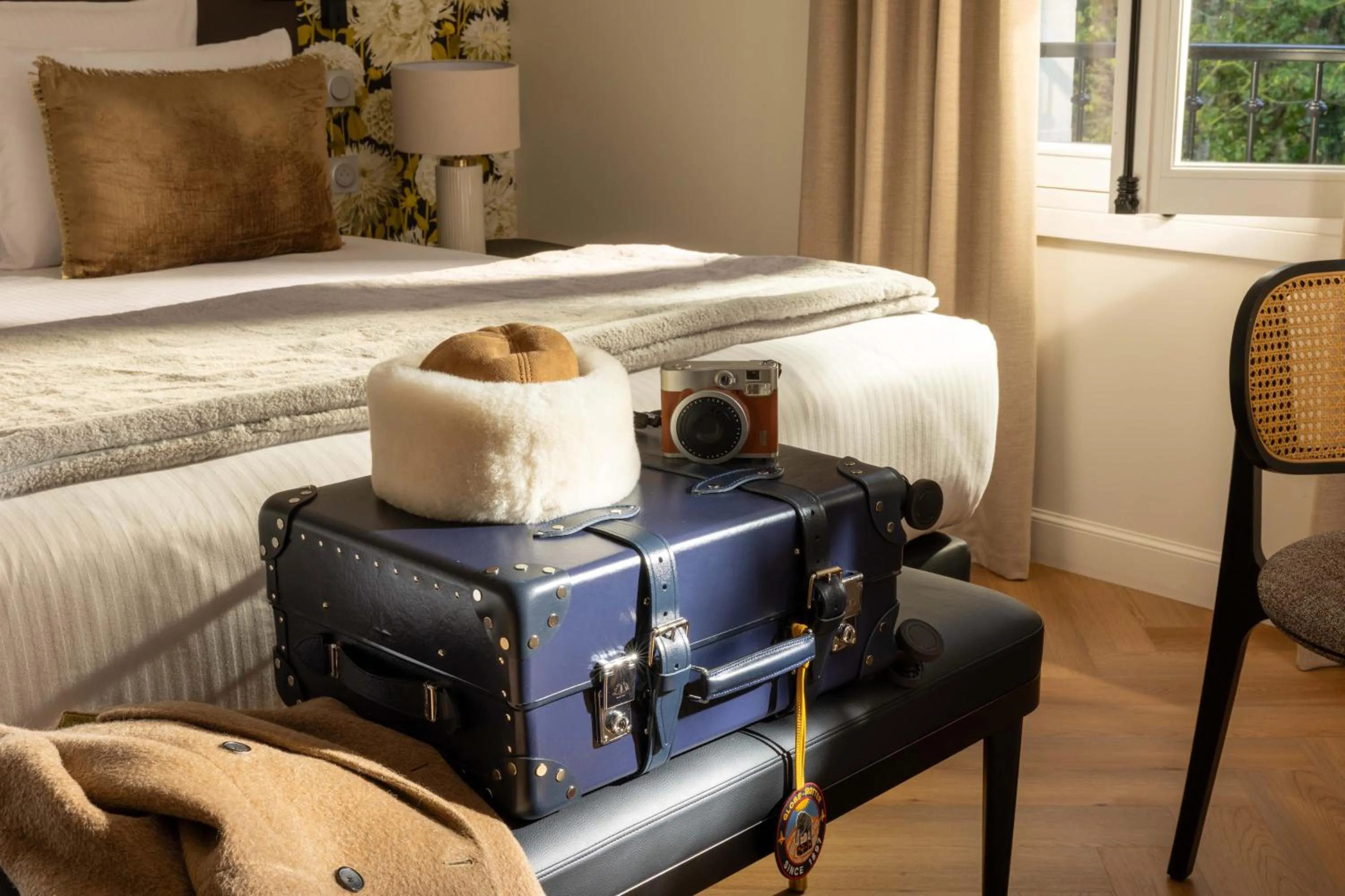 Bedroom, Bed in Château Saint Gilles - Bayeux