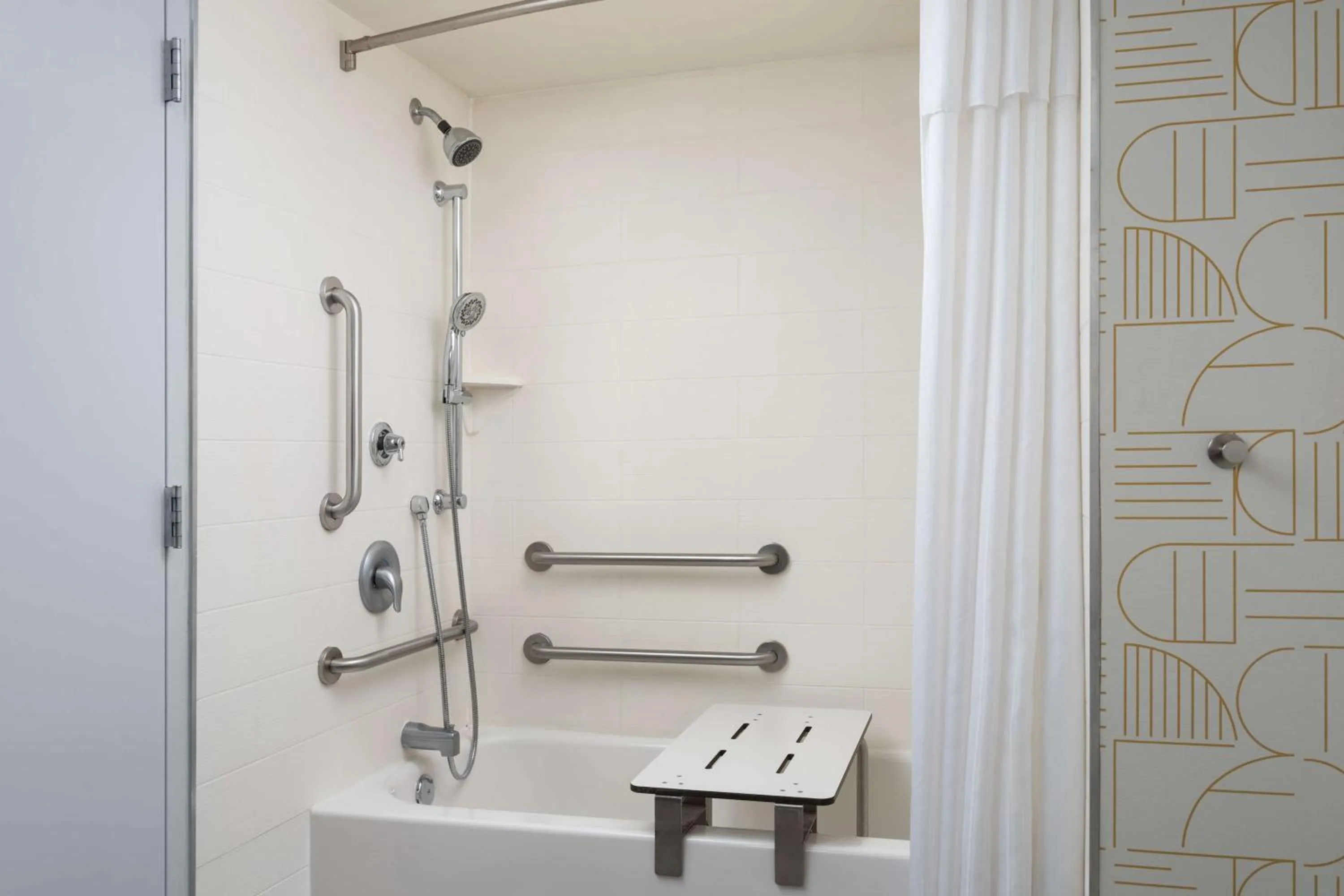 Bathroom in Home2 Suites by Hilton Miramar Ft. Lauderdale