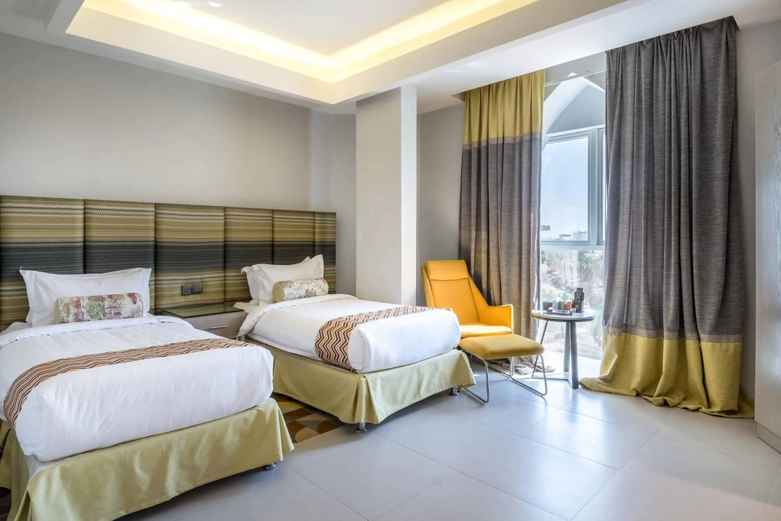 Bedroom, Bed in Ewaa Express Hotel - Buraydah