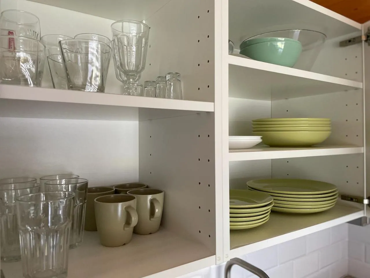 Kitchen or kitchenette in Domki u Grażyny Mikołajki