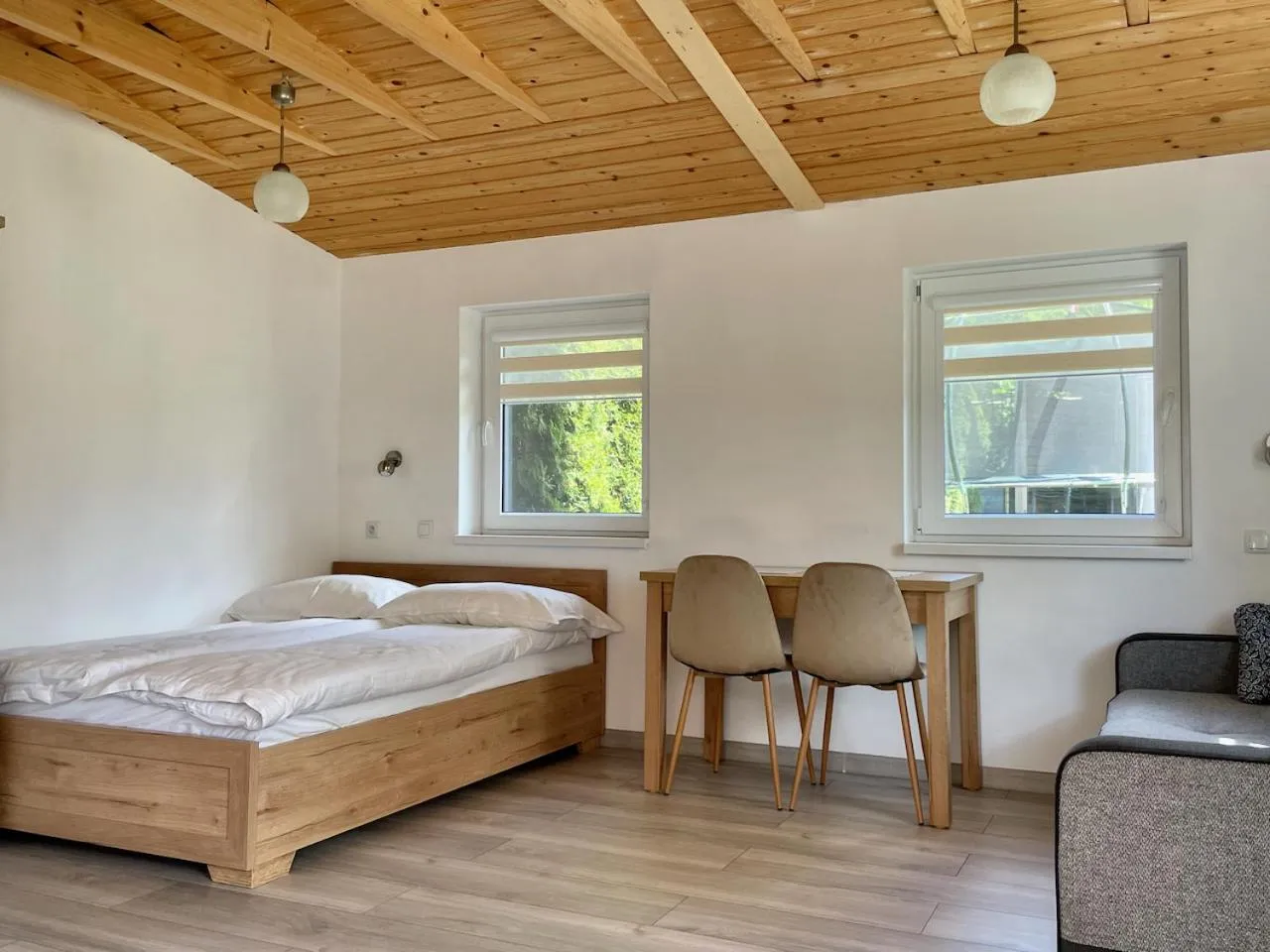 Bed in Domki u Grażyny Mikołajki