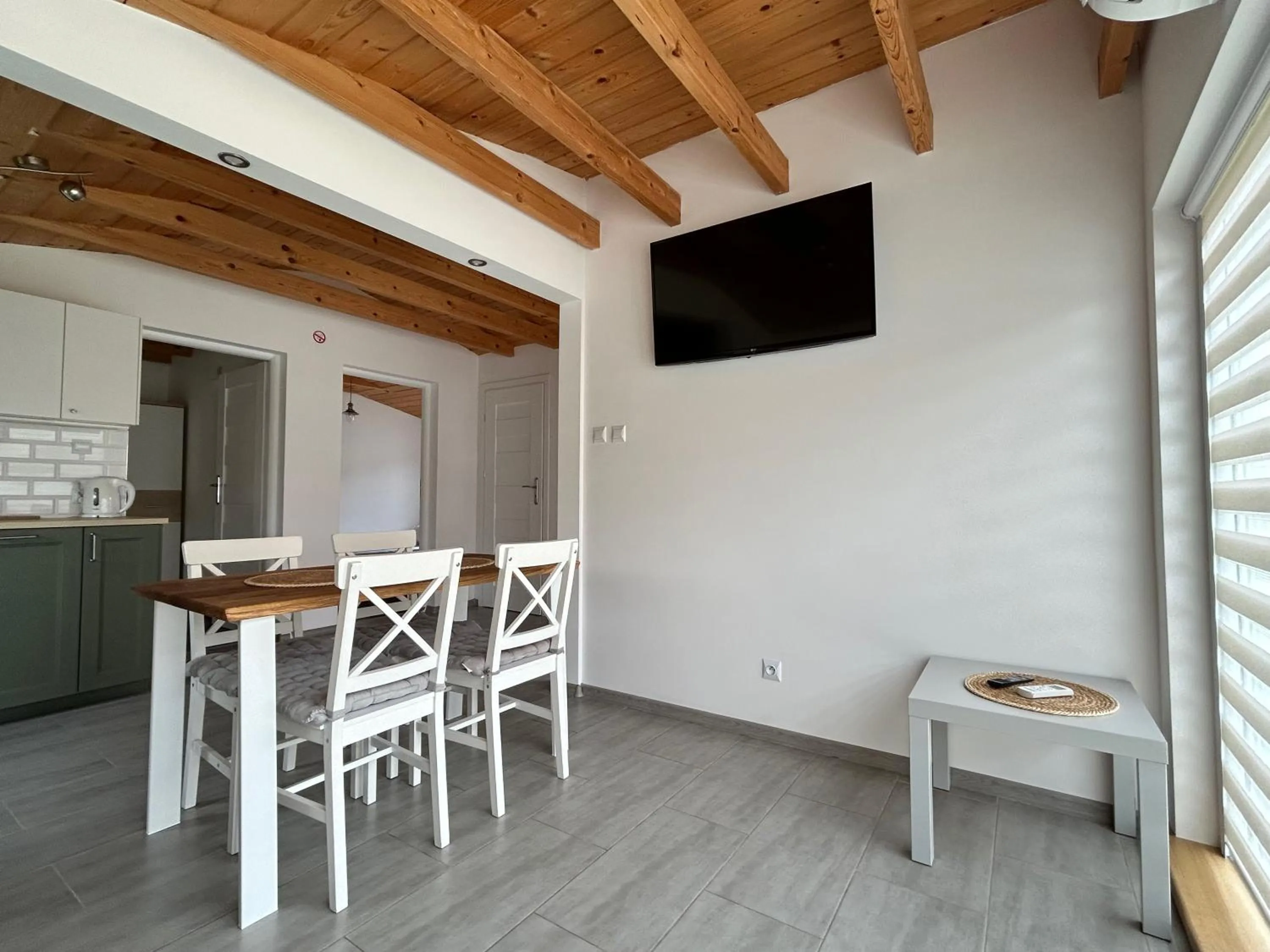 Seating area in Domki u Grażyny Mikołajki