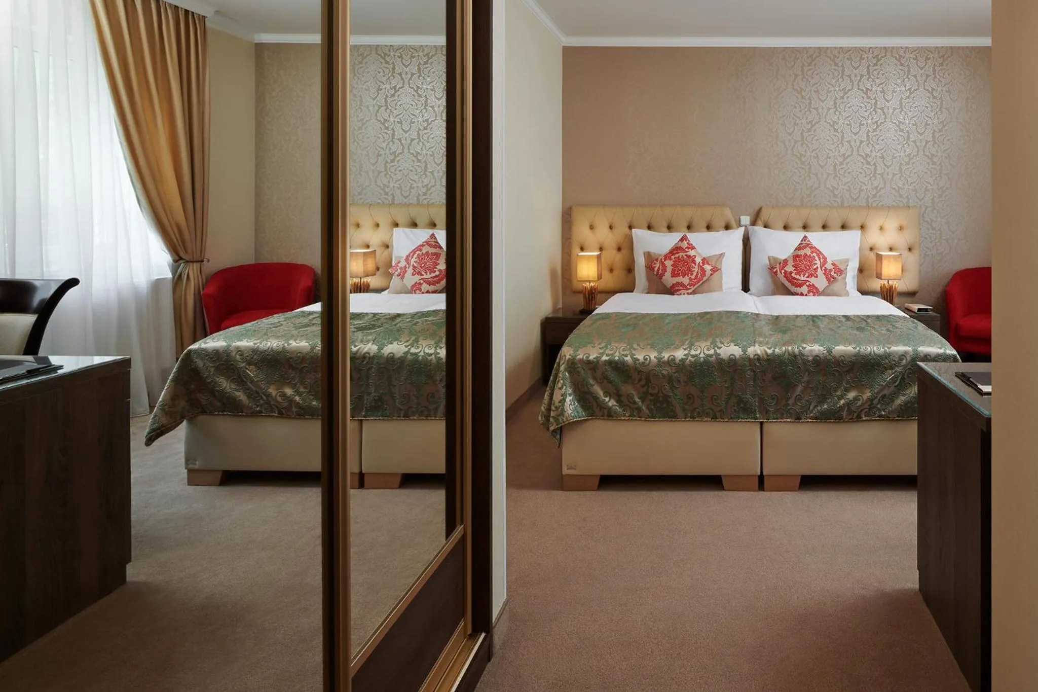 Bed in Honour and Grace Hotel