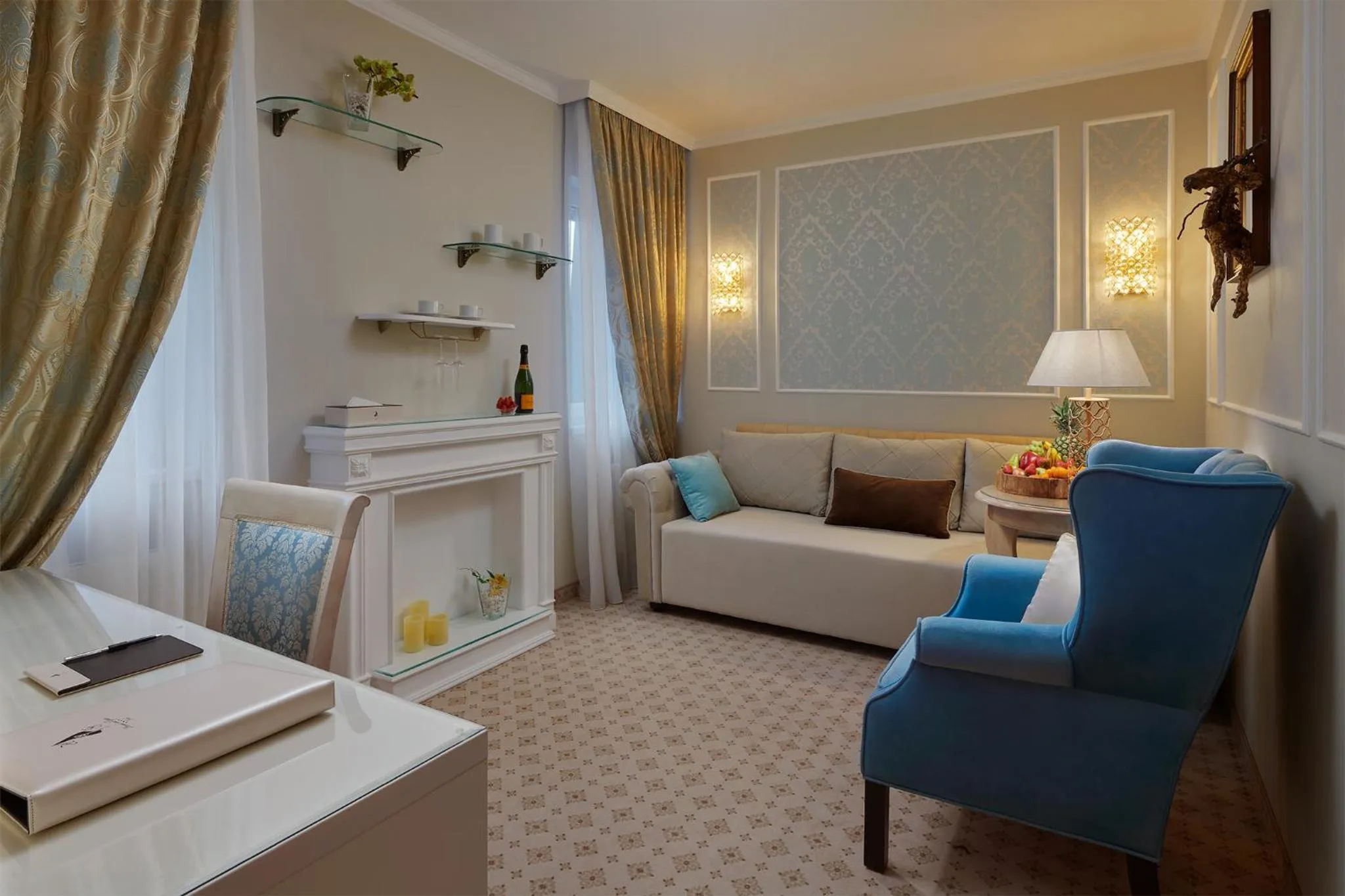 Bed in Honour and Grace Hotel